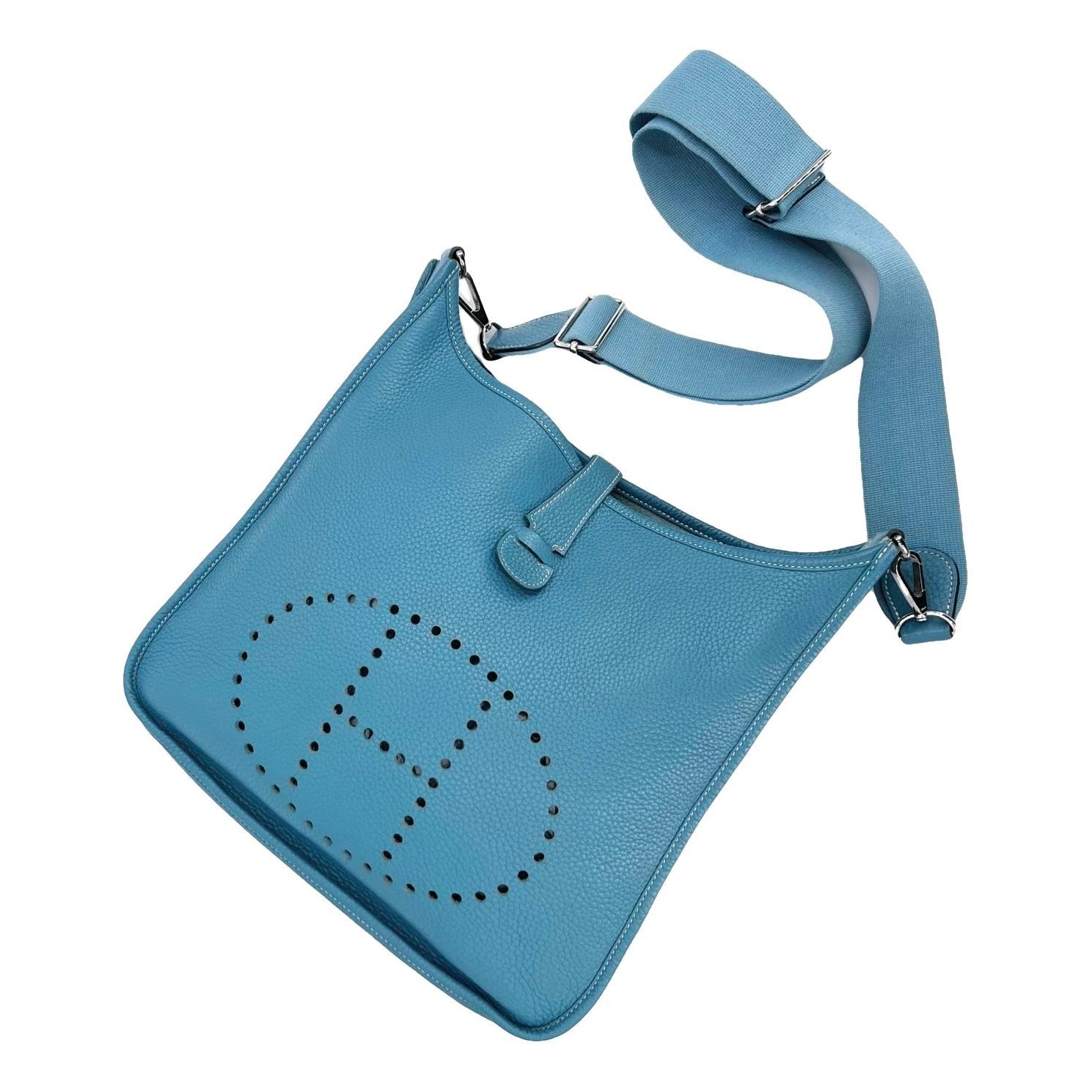Evelyne leather handbag