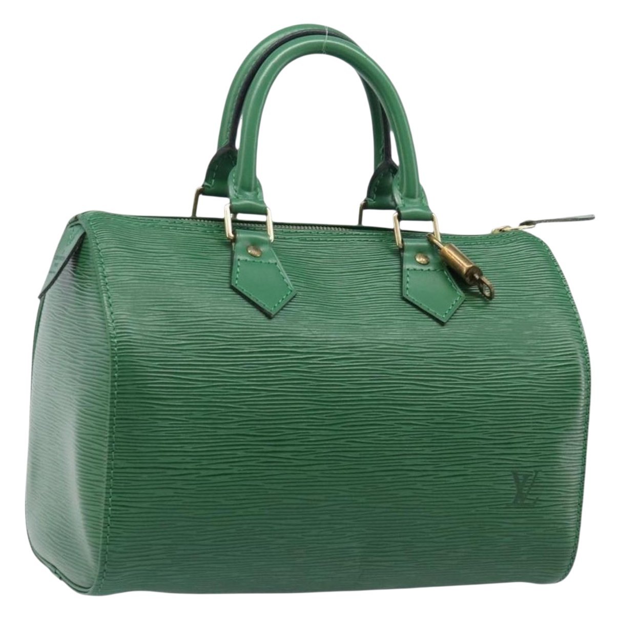 Speedy leather handbag
