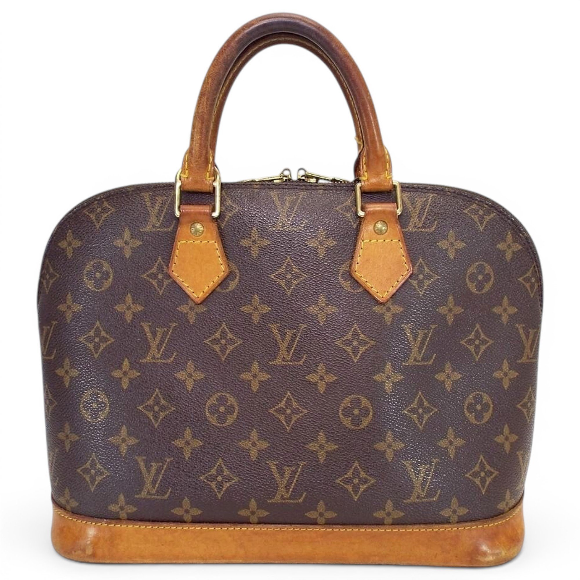 Alma leather handbag