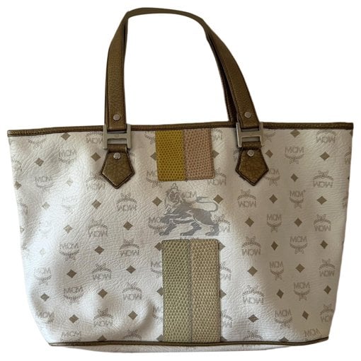 Leather tote