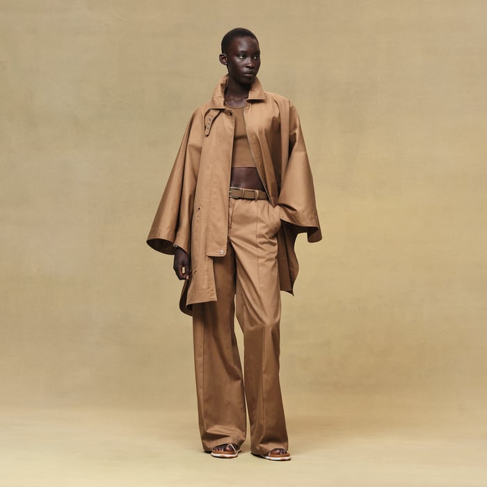 Brun Mahogany Cape Coat