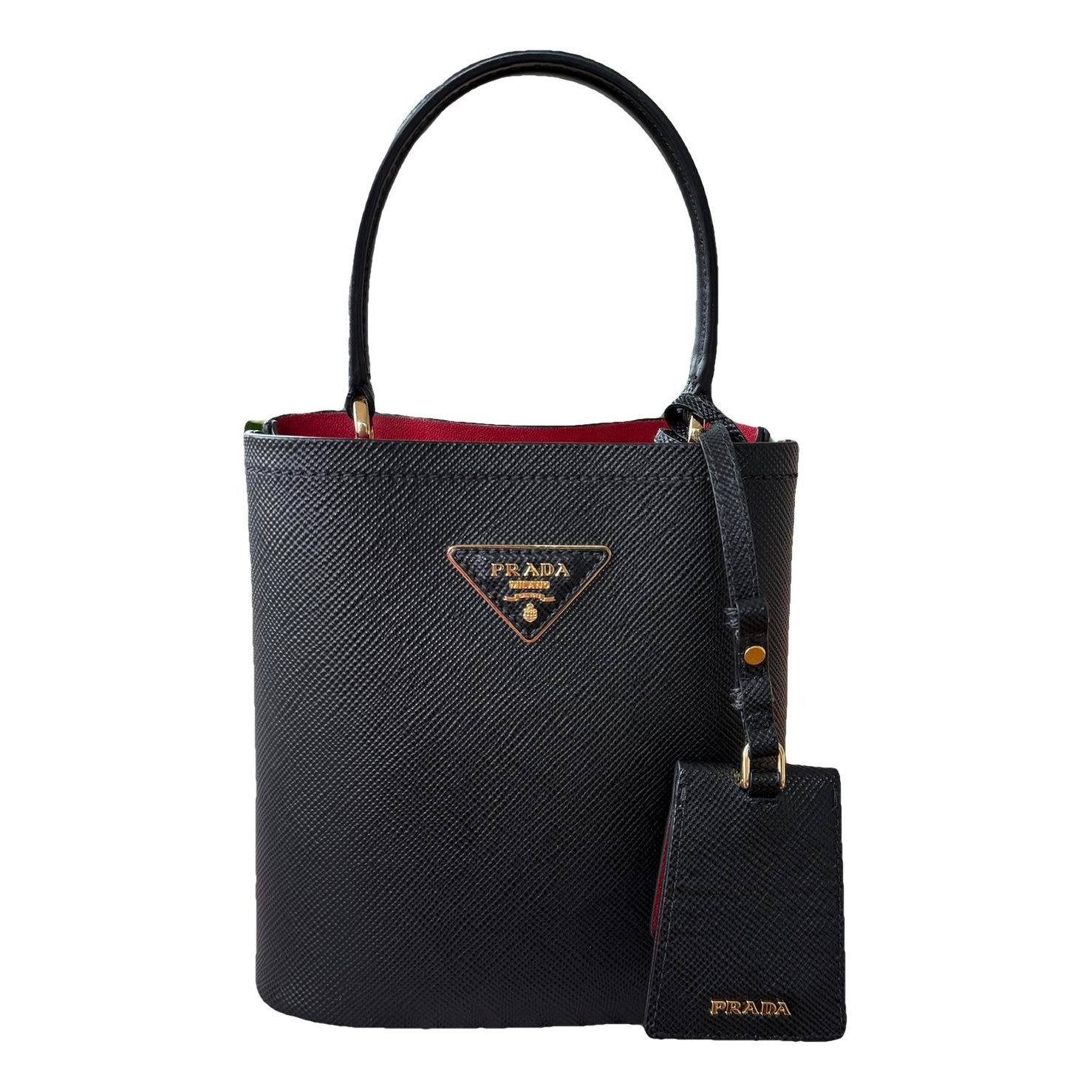 Panier leather handbag