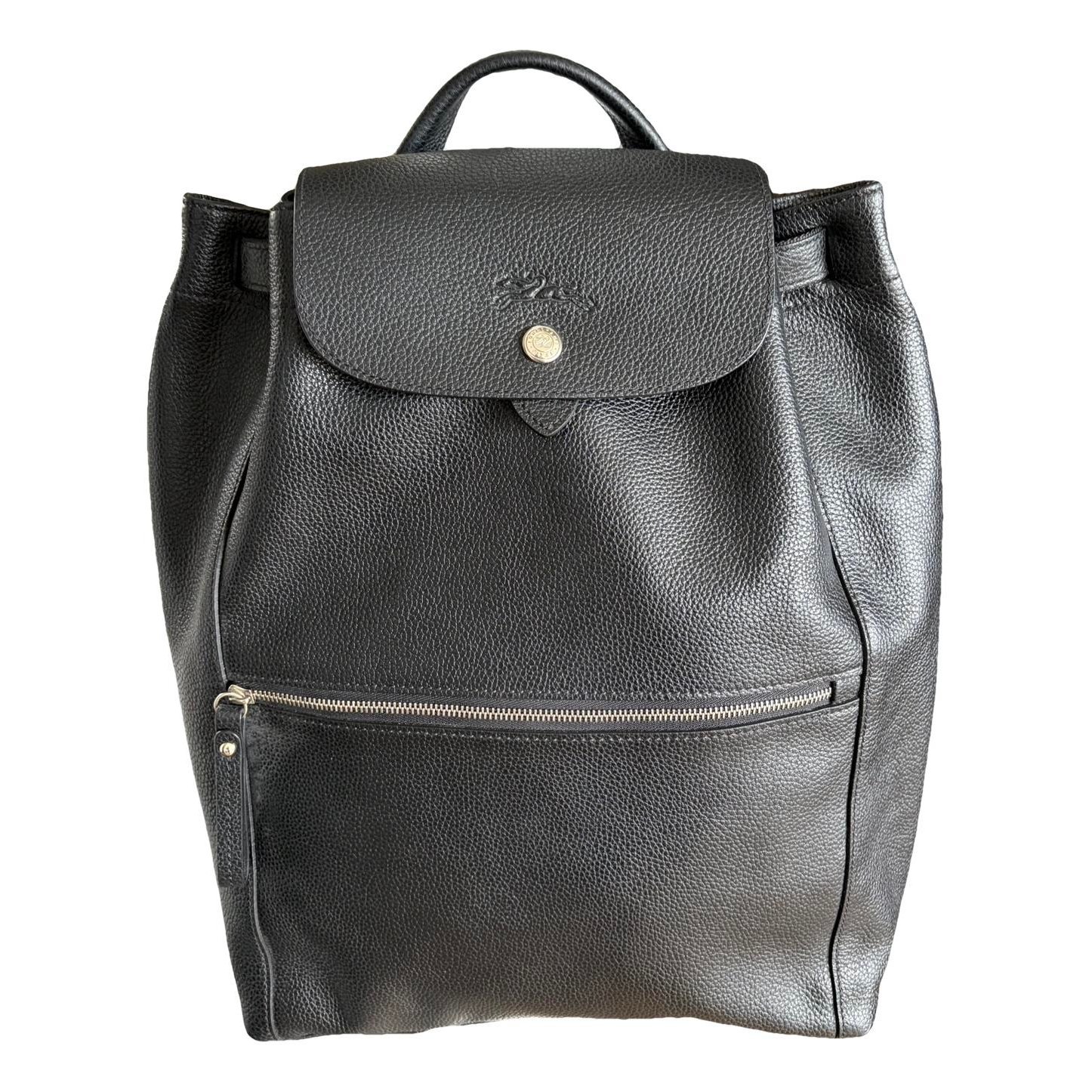 Leather backpack