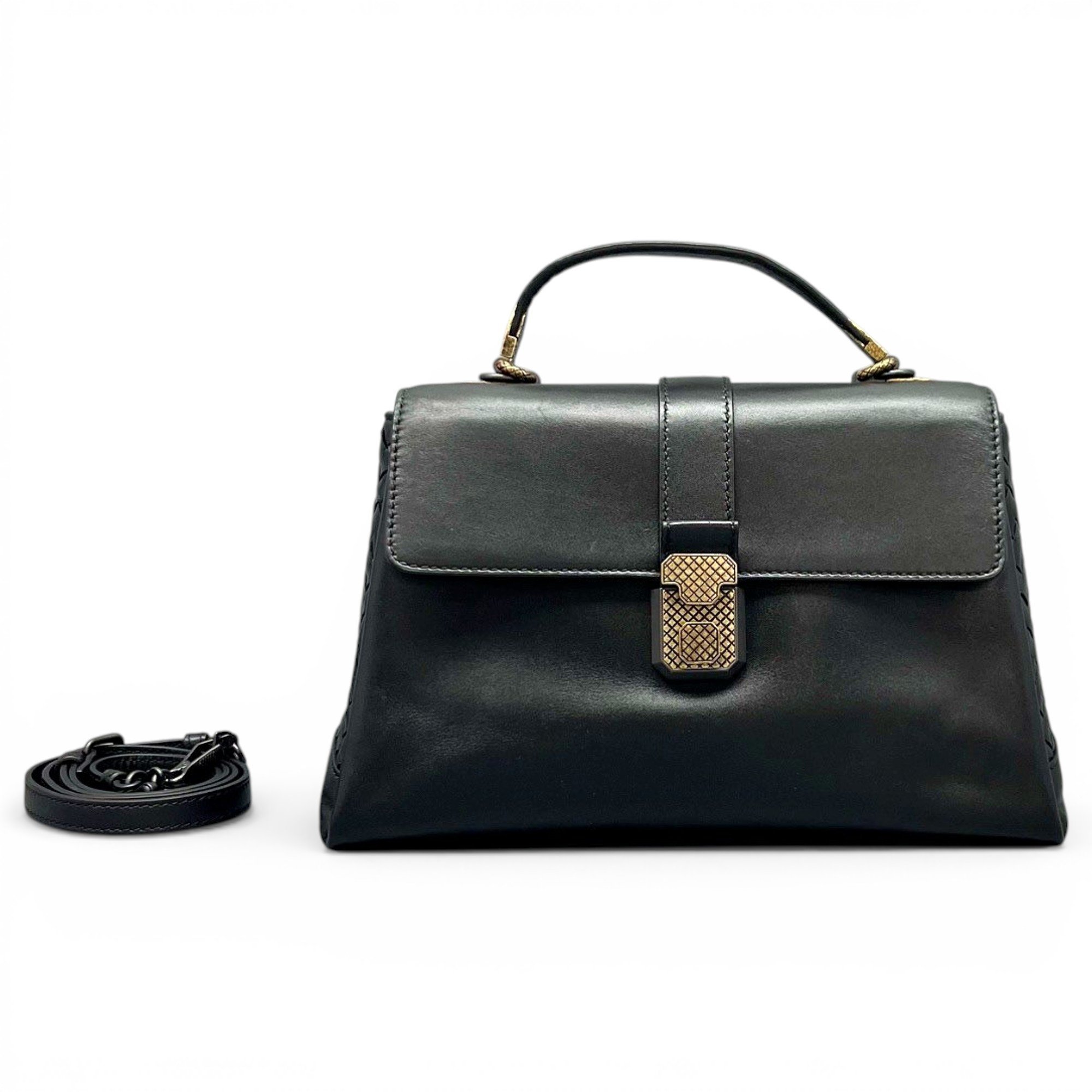 Piazza leather handbag