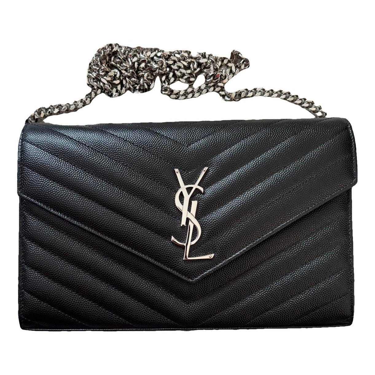 Portefeuille enveloppe leather crossbody bag