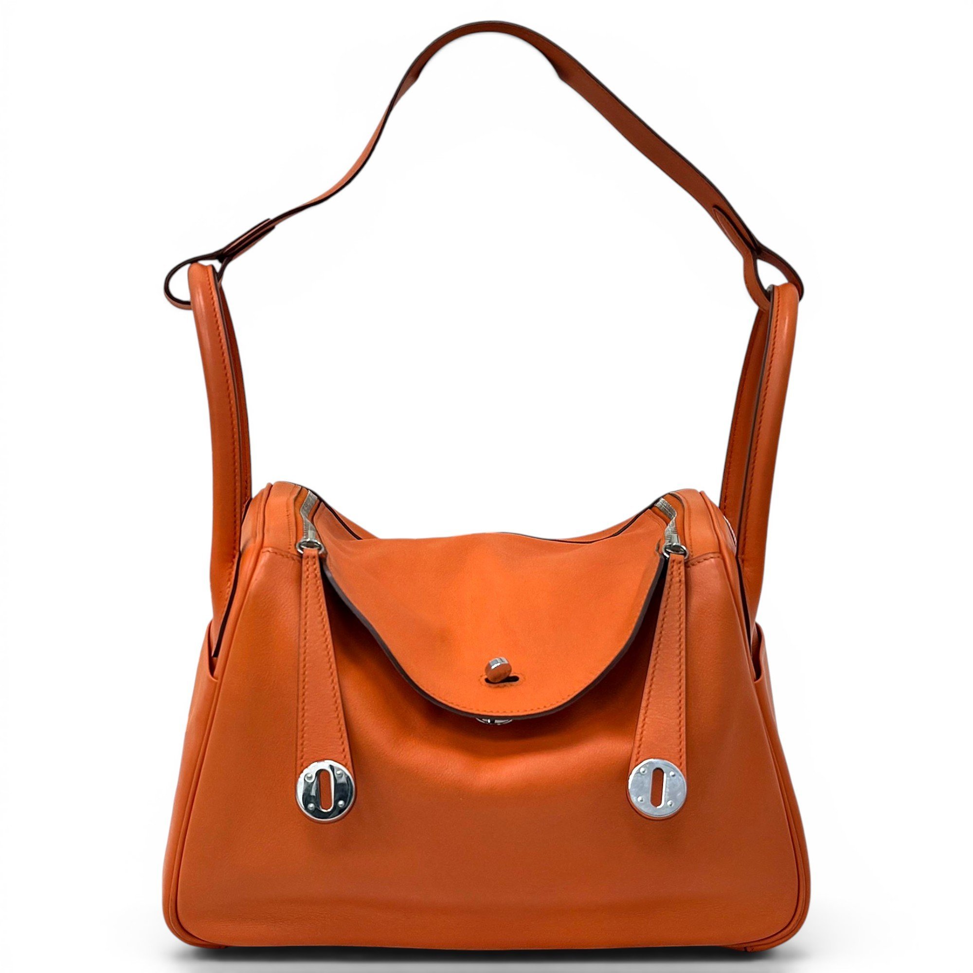 Lindy leather handbag