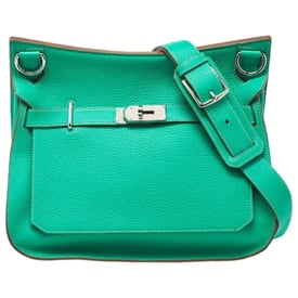Hermes Kelly Handbag Clemence Leather