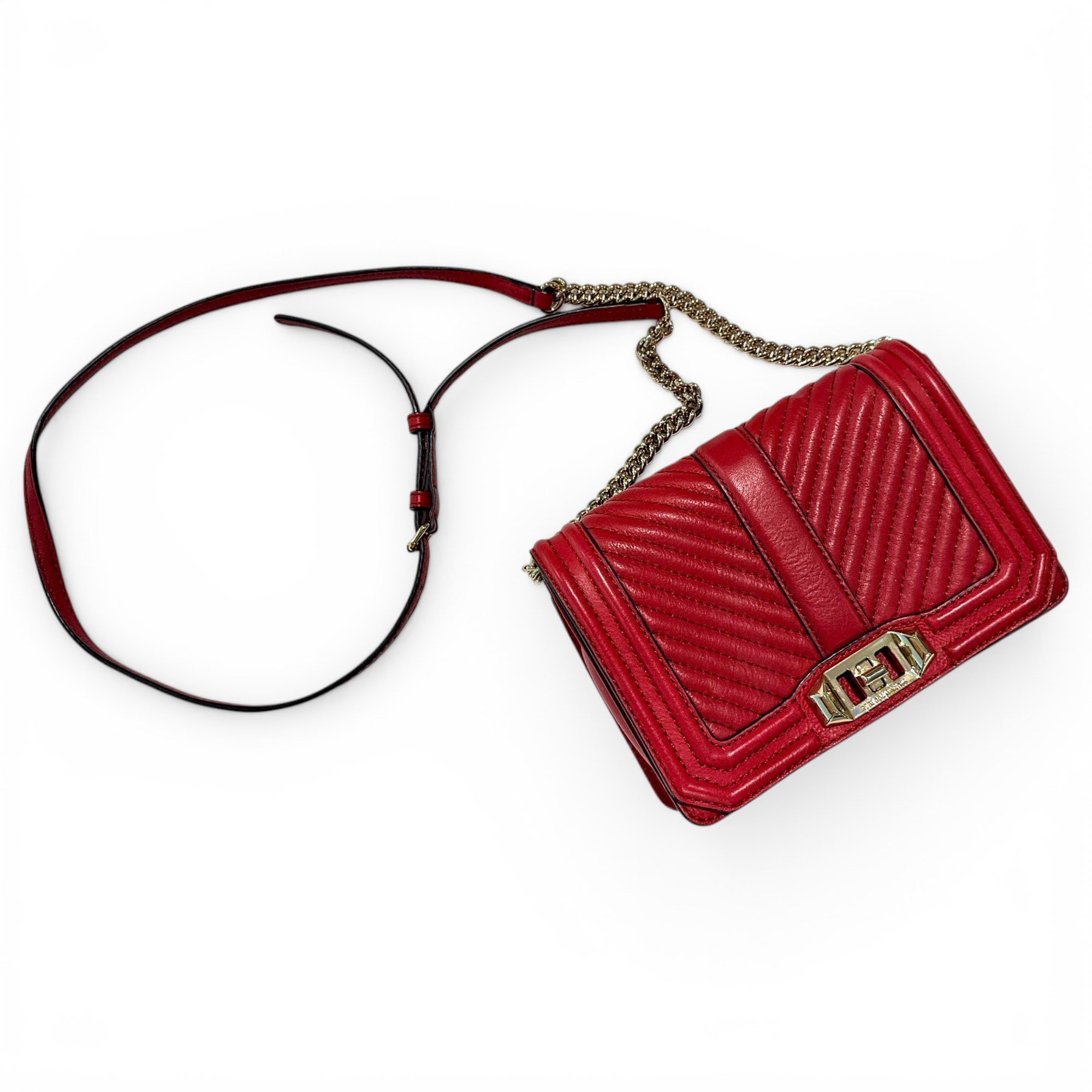 Leather crossbody bag