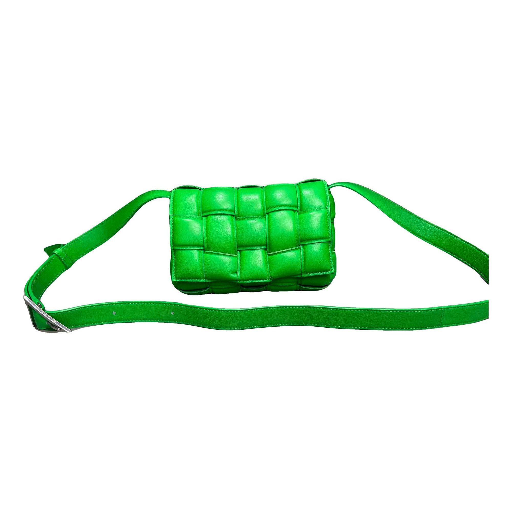 Cassette Padded leather crossbody bag