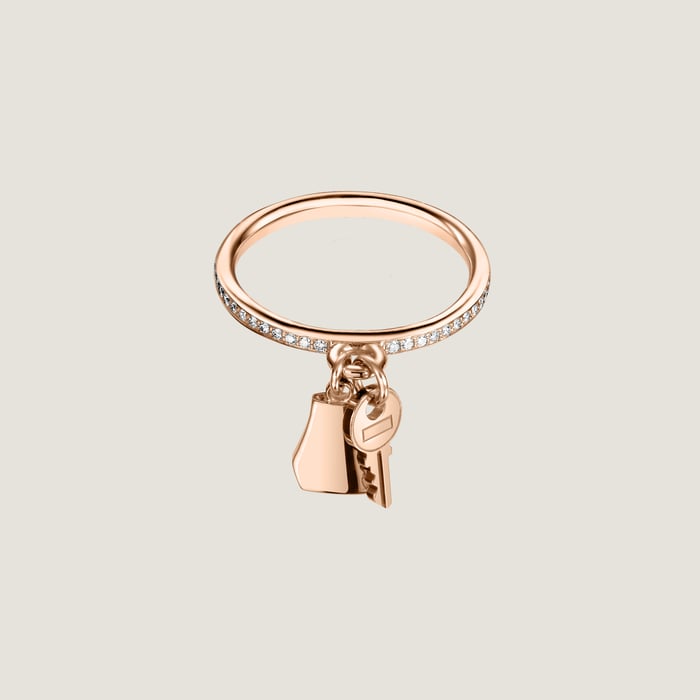 Sans Coloris Kelly Clochette Ring, Small Model