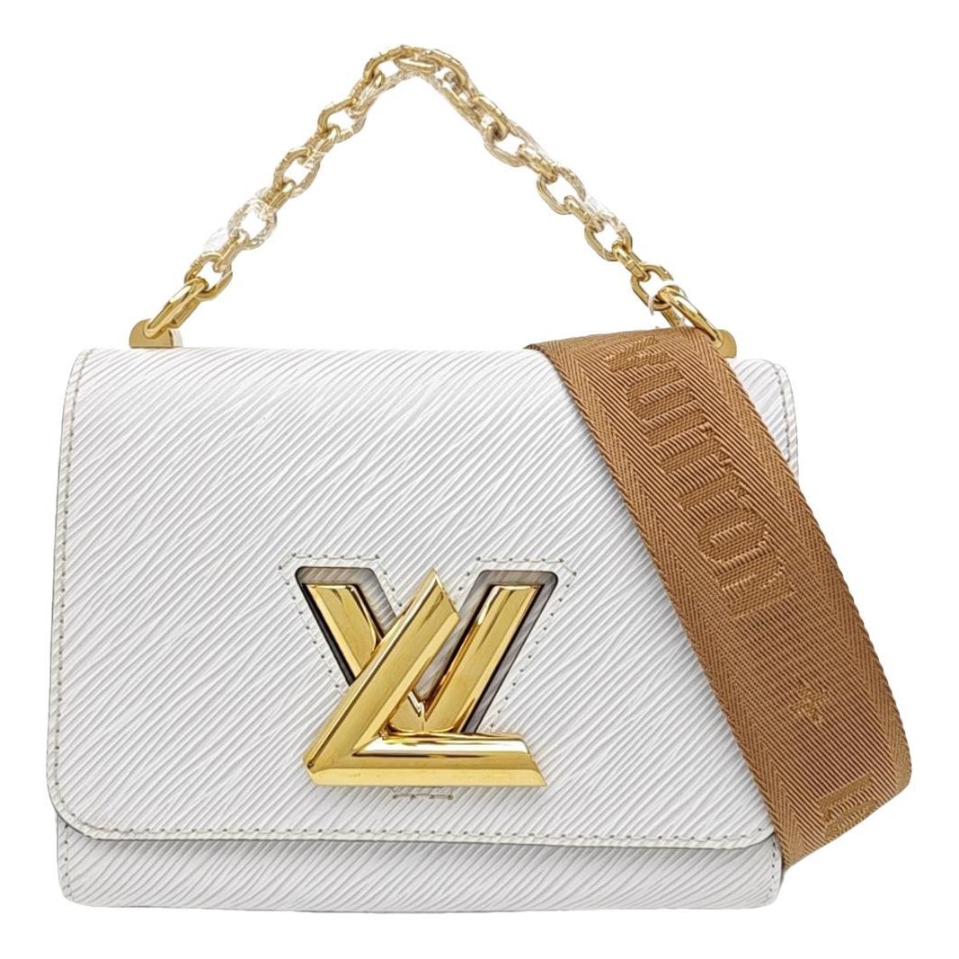 Twist leather handbag