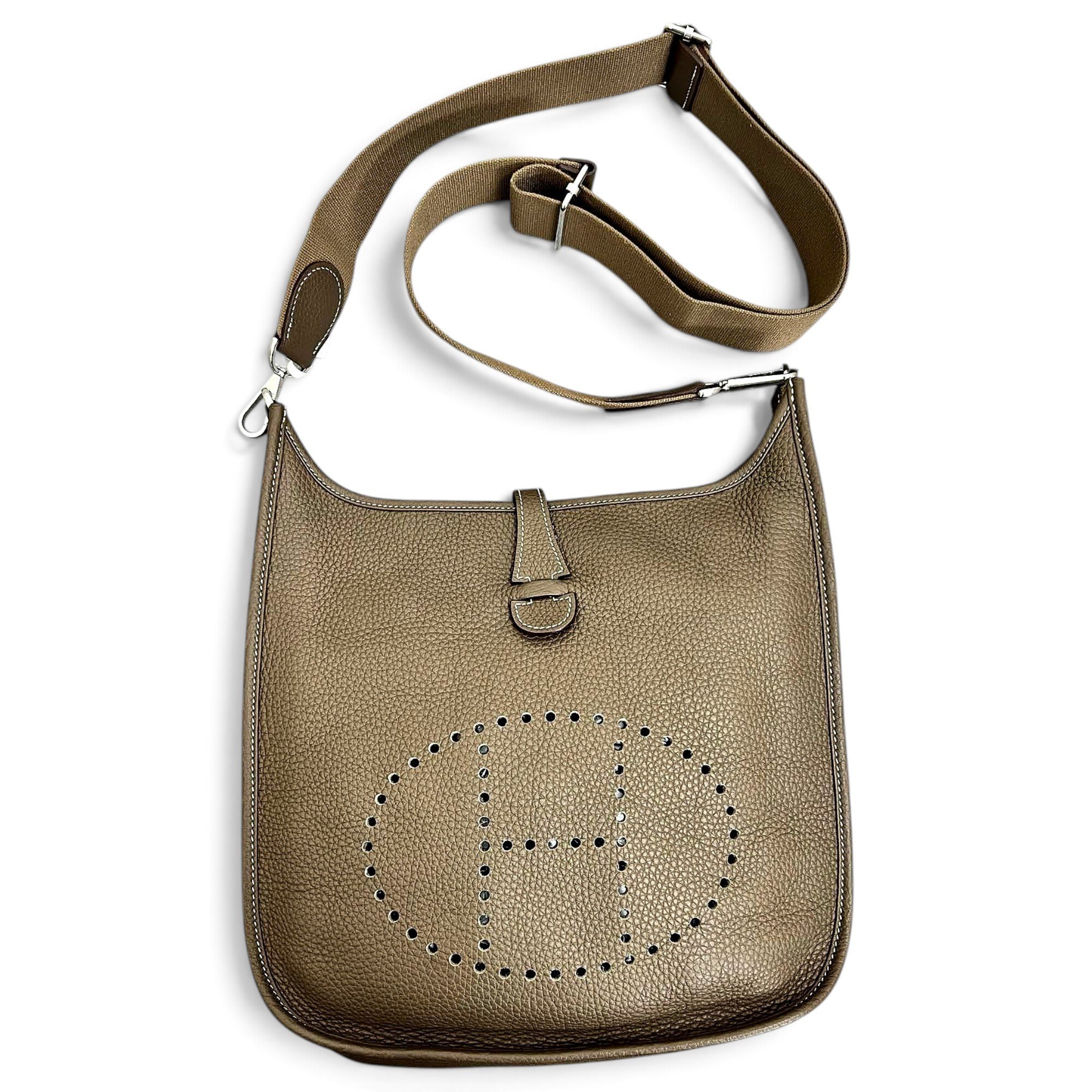 Evelyne leather crossbody bag
