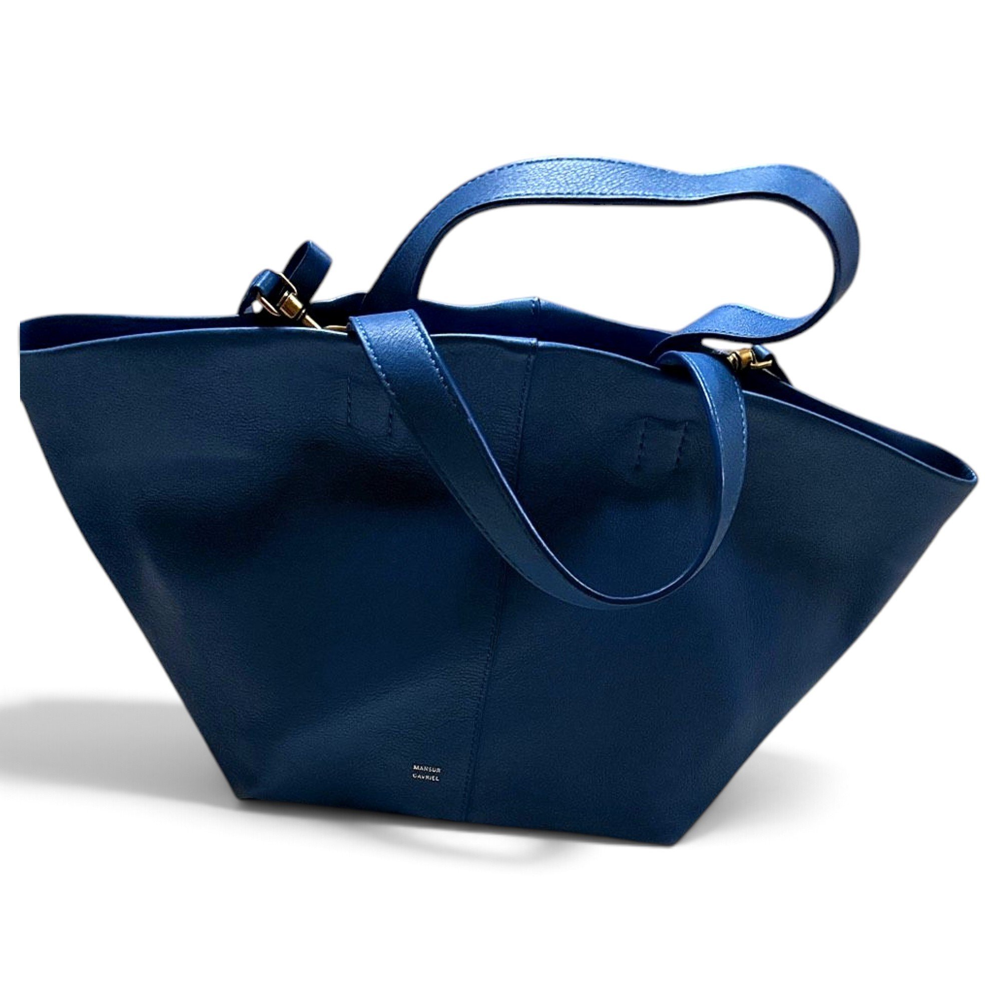 Tulipano leather tote