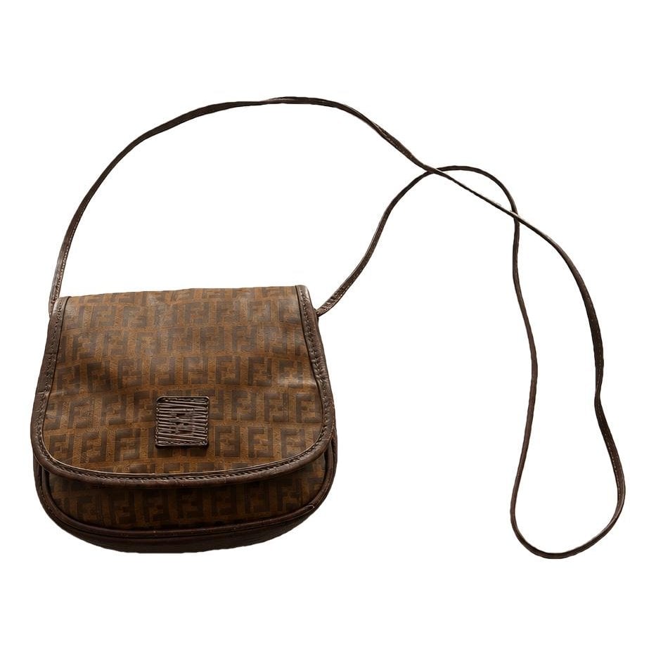 Double F leather handbag