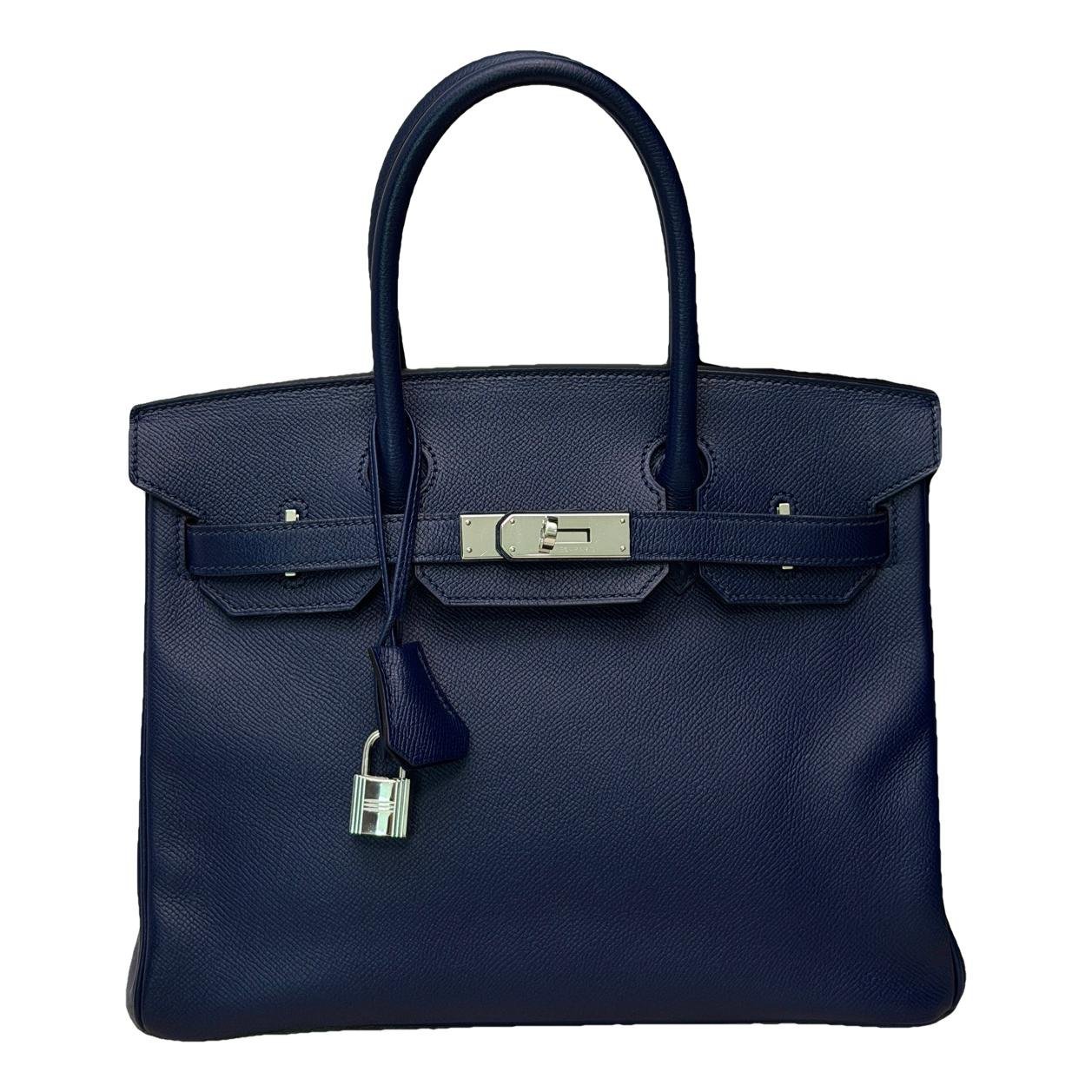 Birkin 30 leather handbag