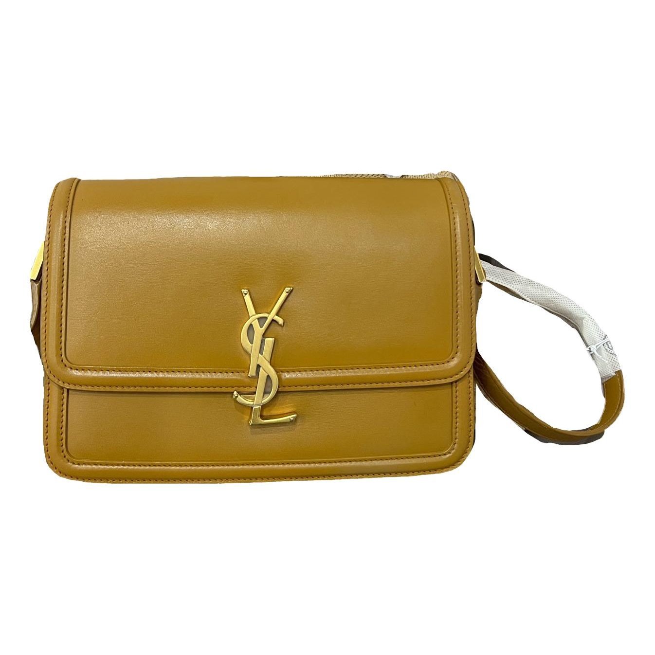 Solférino leather handbag
