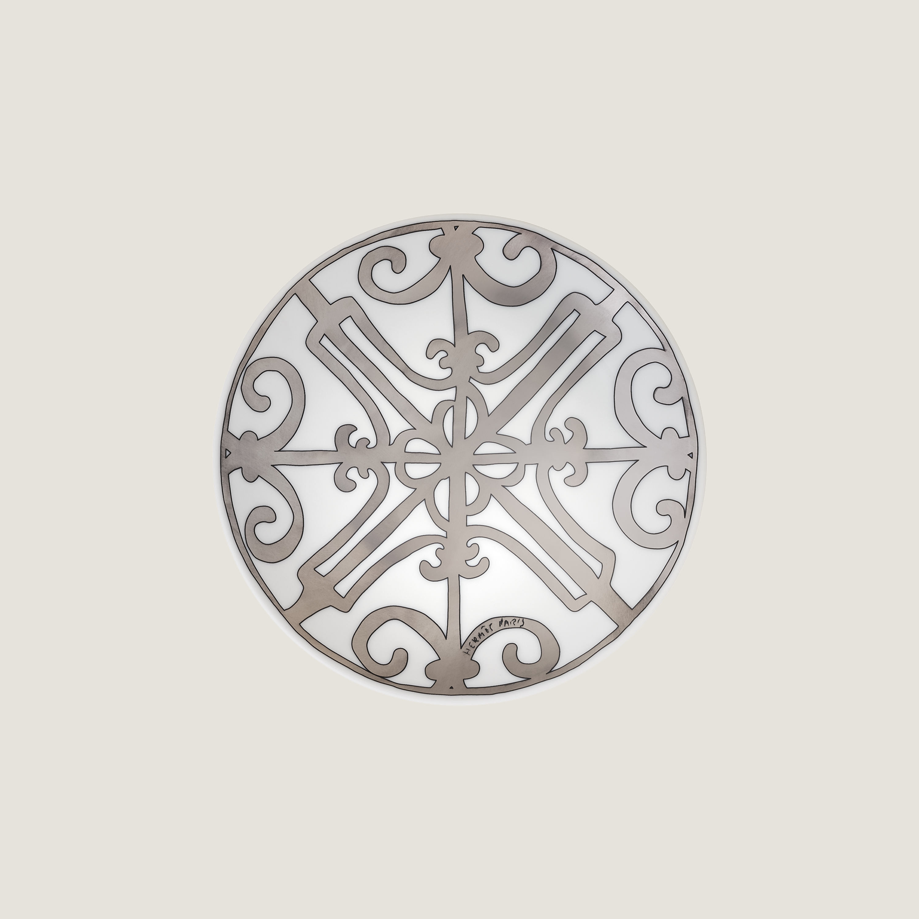Balcon du Guadalquivir Platinum bread and butter plate n°6