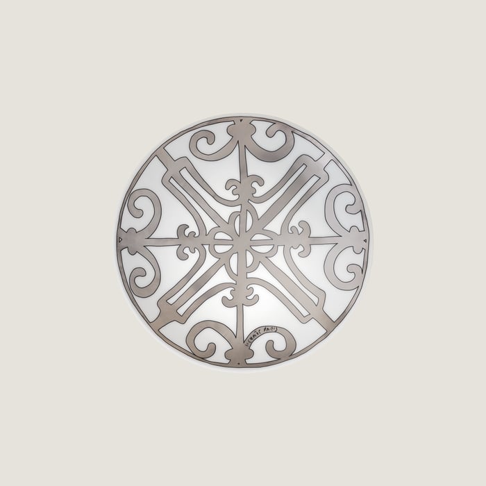 Sans Coloris Balcon Du Guadalquivir Platinum Bread and Butter Plate N°6