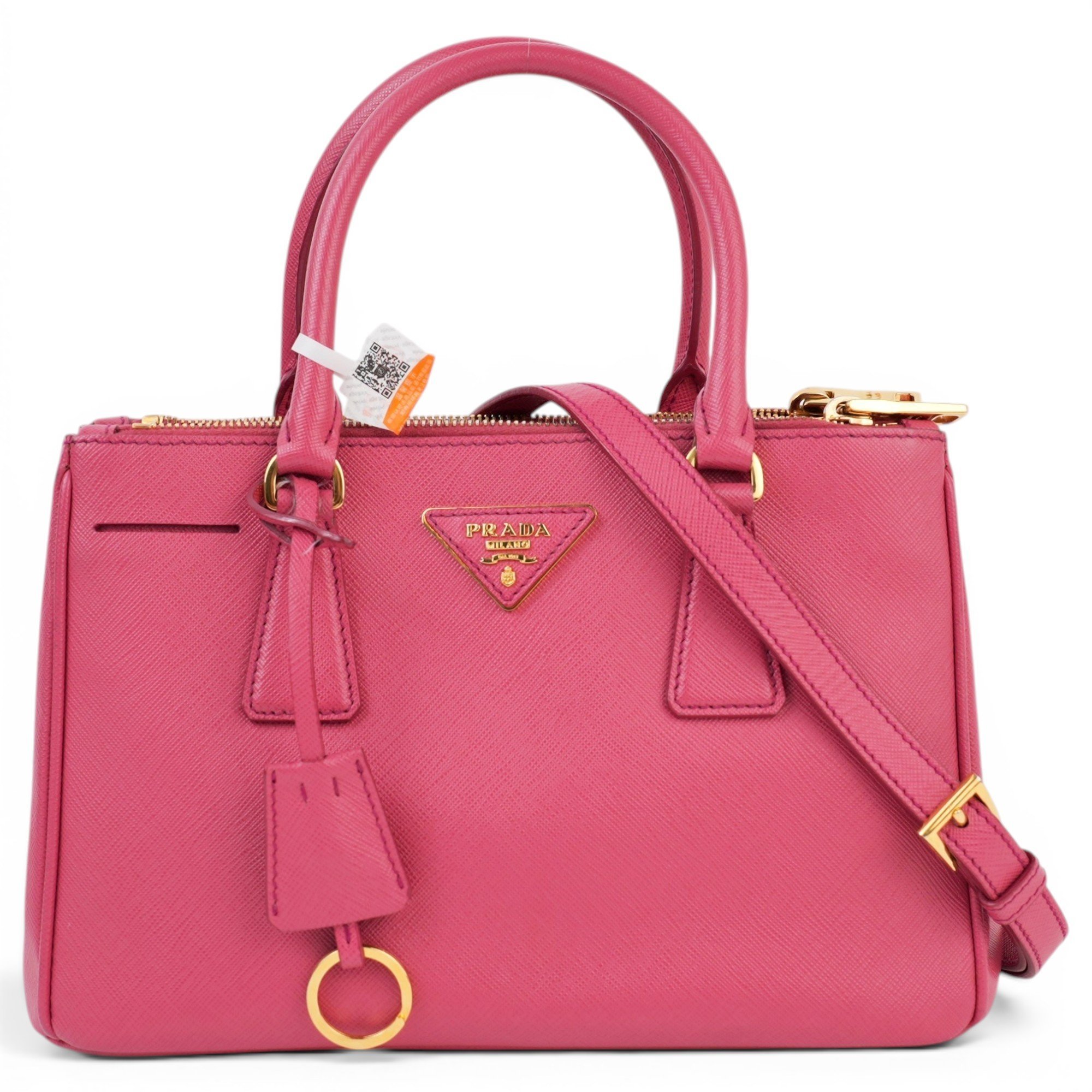 Galleria leather handbag