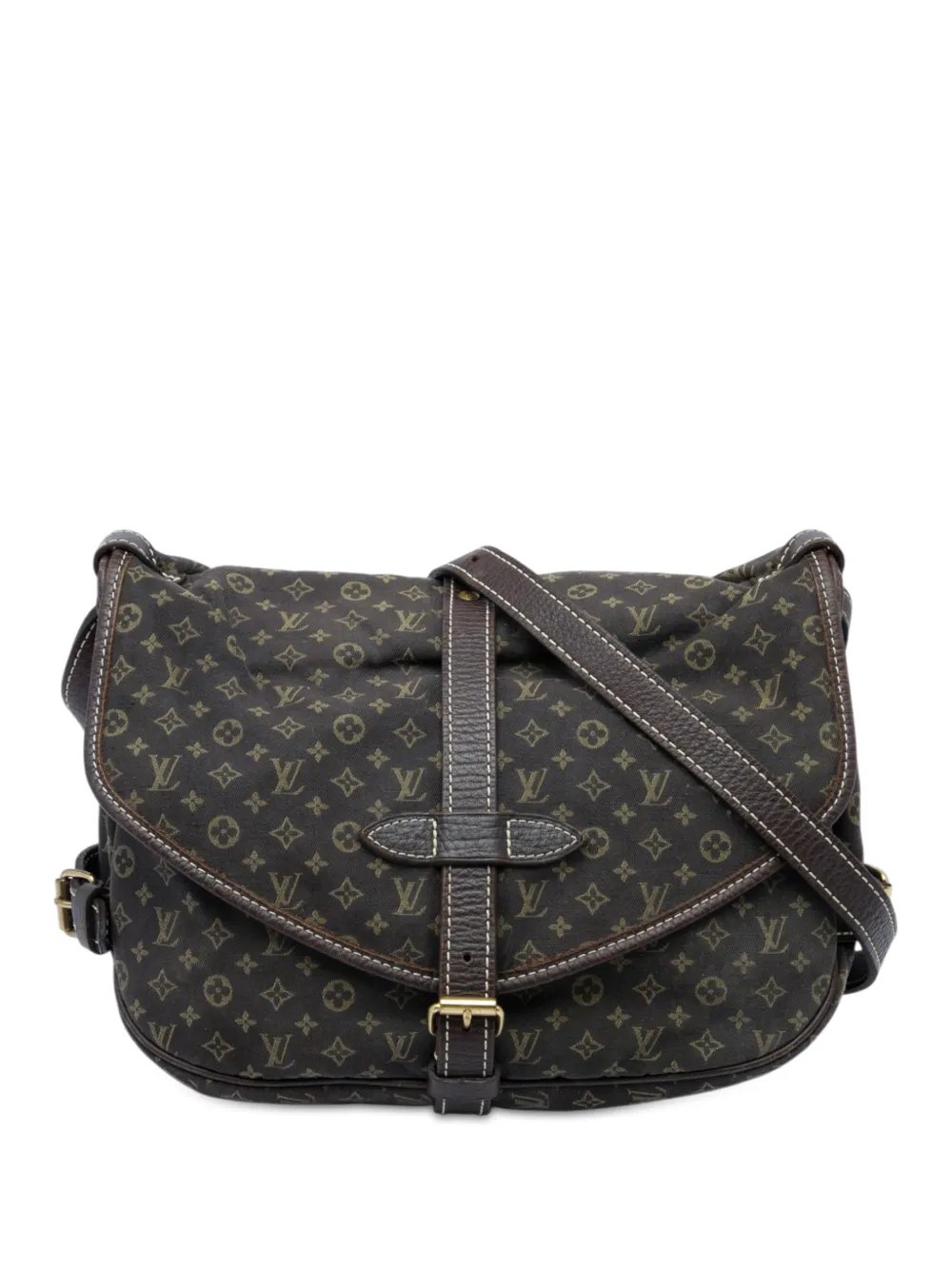 2008 Monogram Mini Lin Saumur 30 crossbody bag
