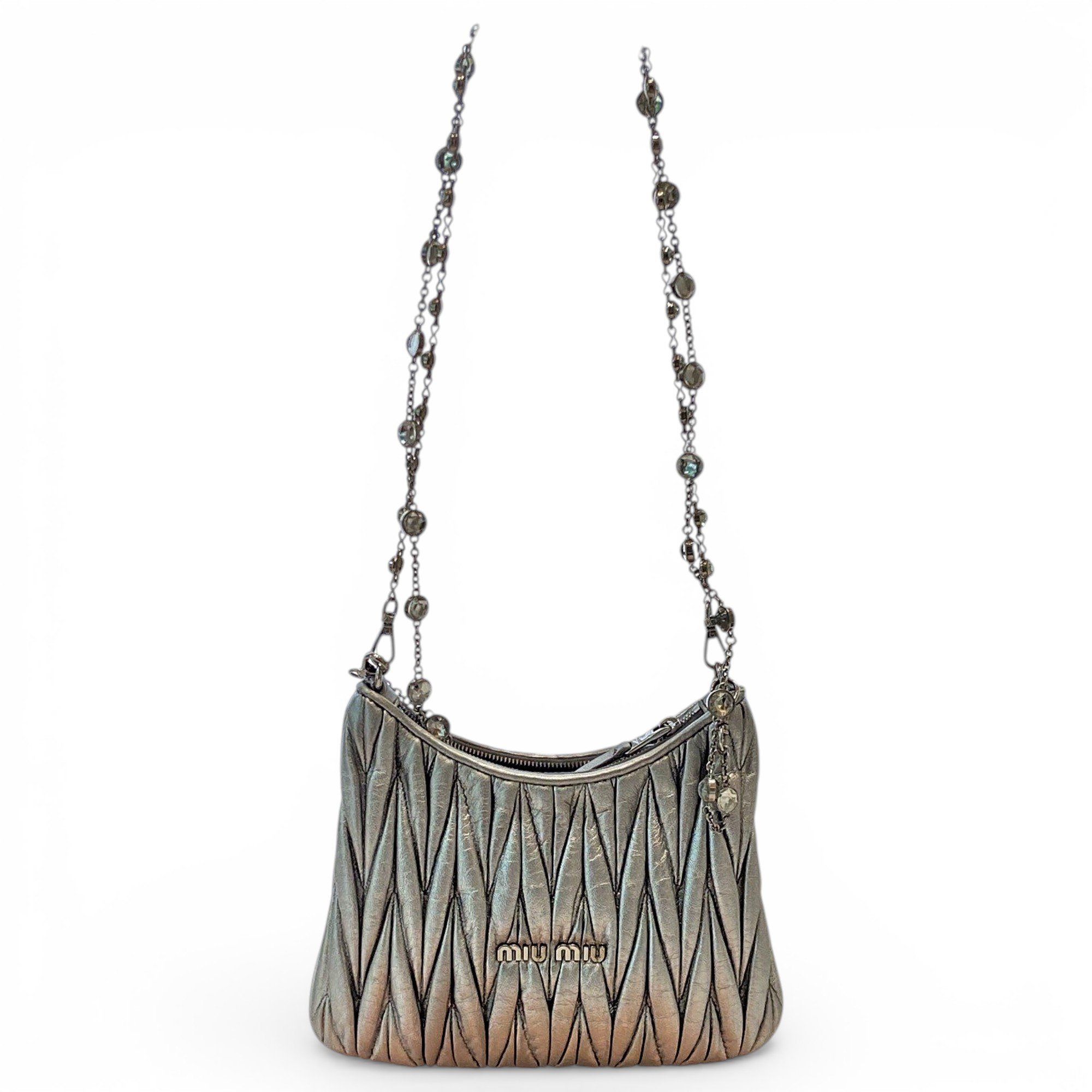 Leather crossbody bag