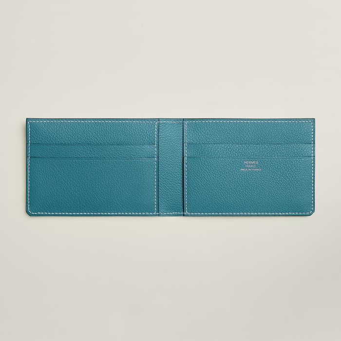 New Bleu Jean H Sellier Card Holder