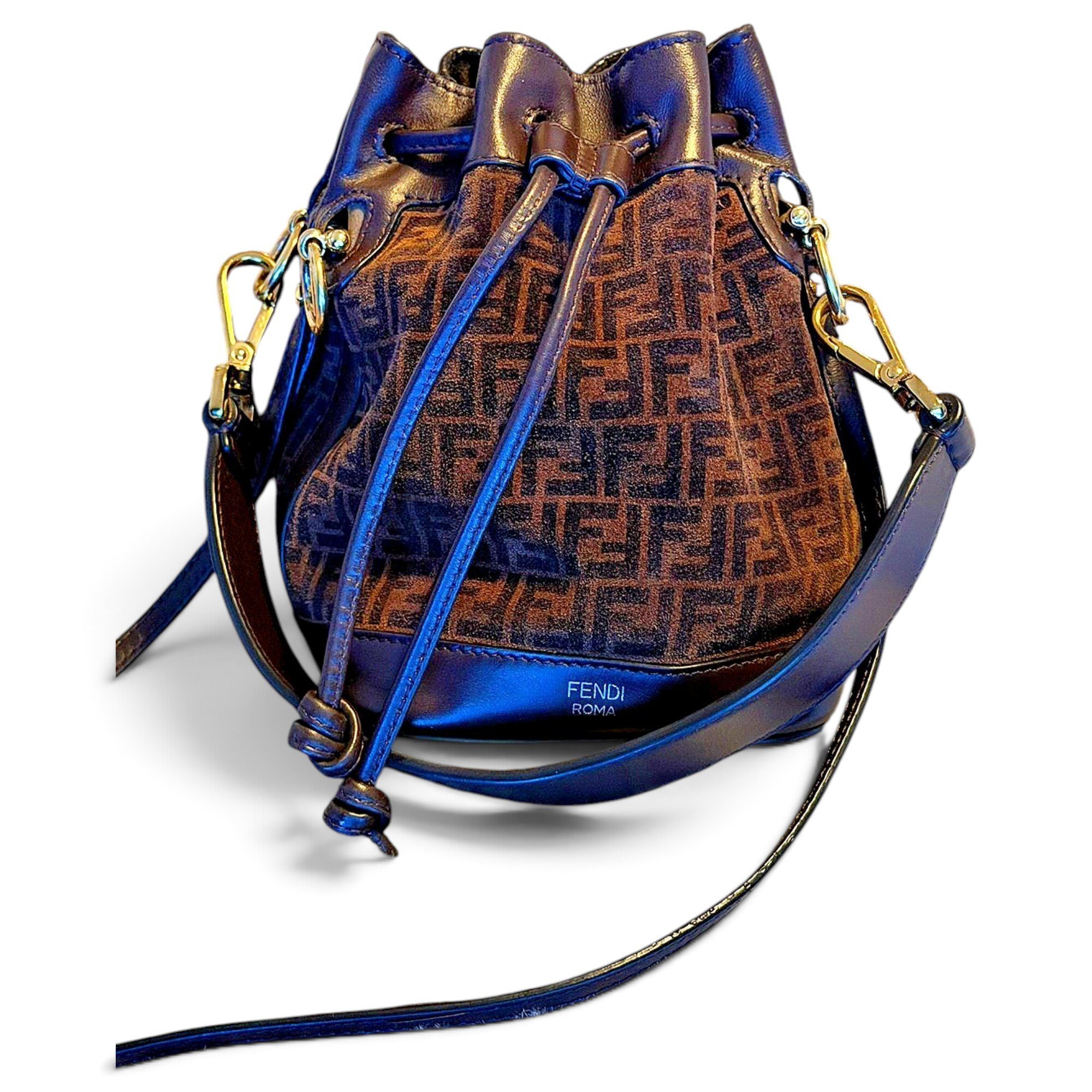 Mon Trésor leather crossbody bag