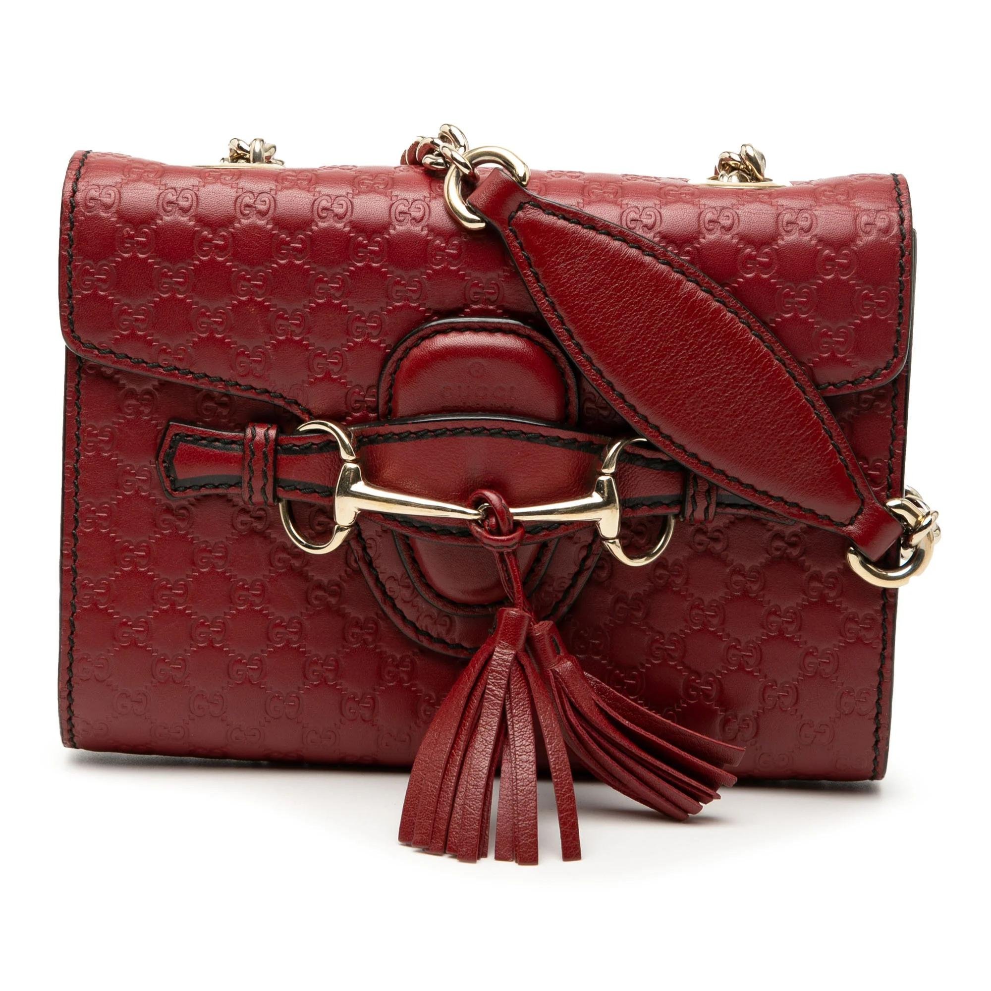Emily leather crossbody bag
