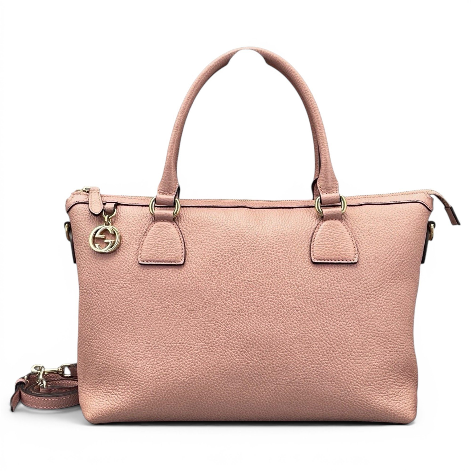 Leather handbag