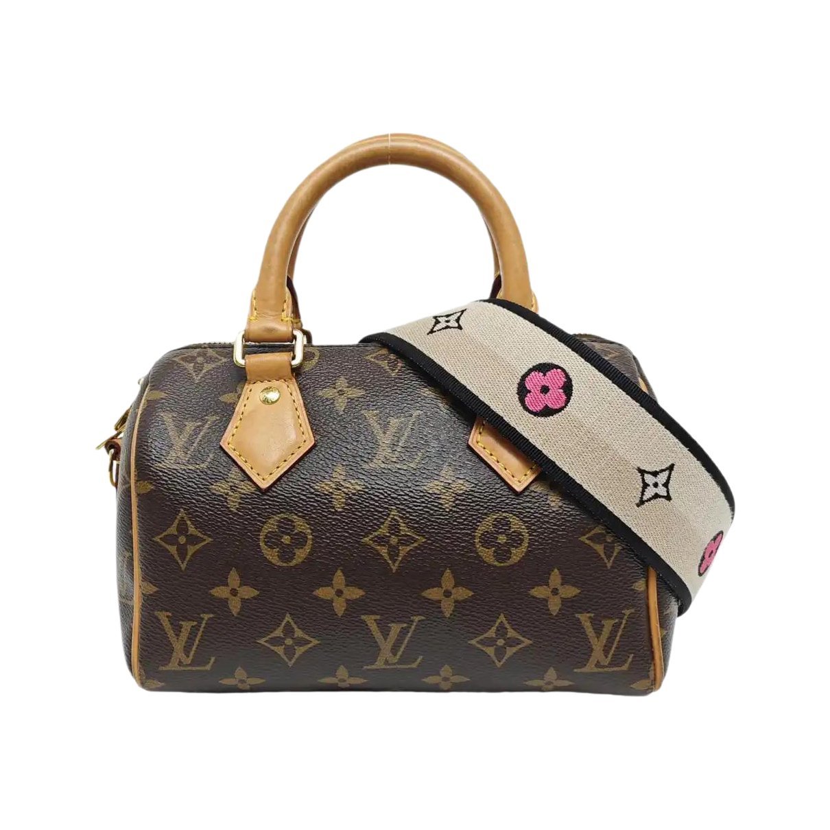 Nano Speedy / Mini HL leather handbag