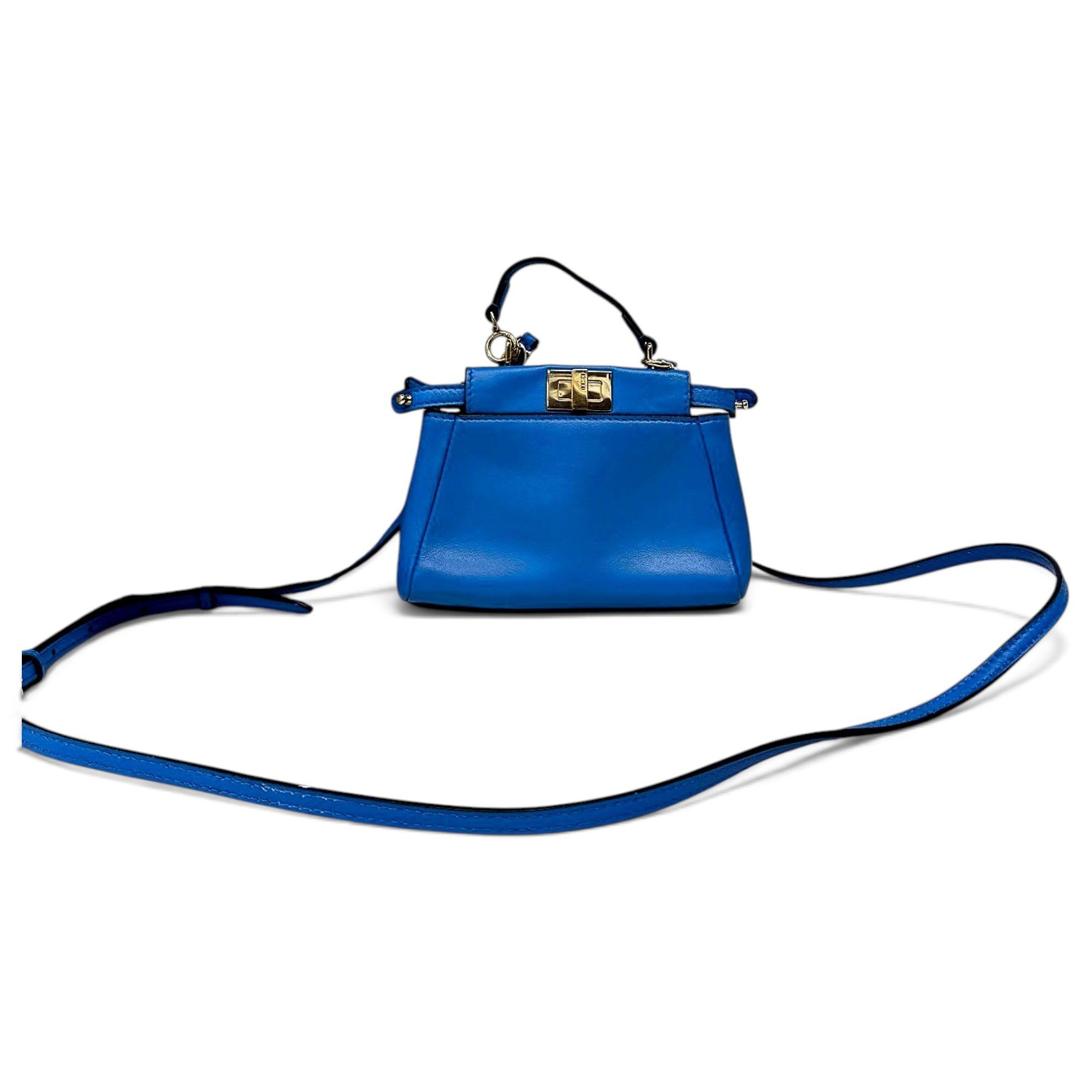 Peekaboo leather handbag