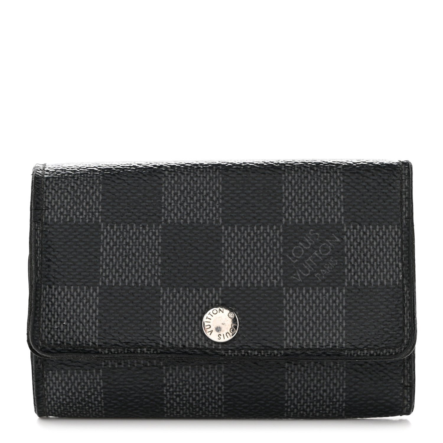 Louis Vuitton Damier Graphite Multicles 6 Key Holder