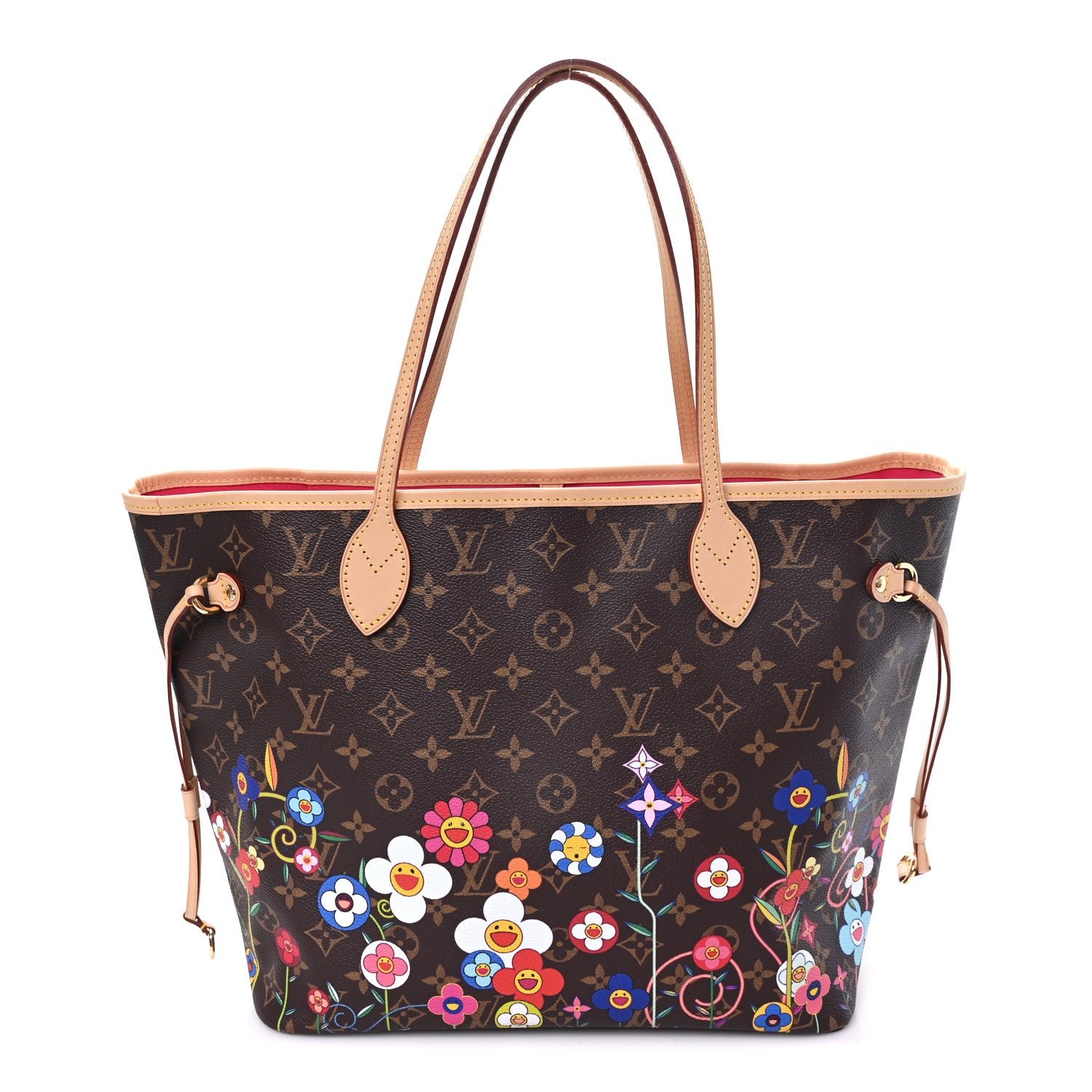 Louis Vuitton LV X TM Monogram Flowers Neverfull MM