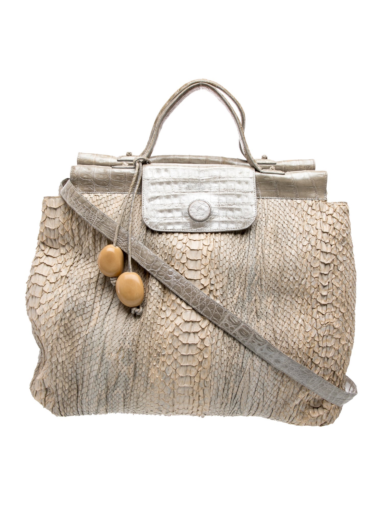 Python Top Handle Bag