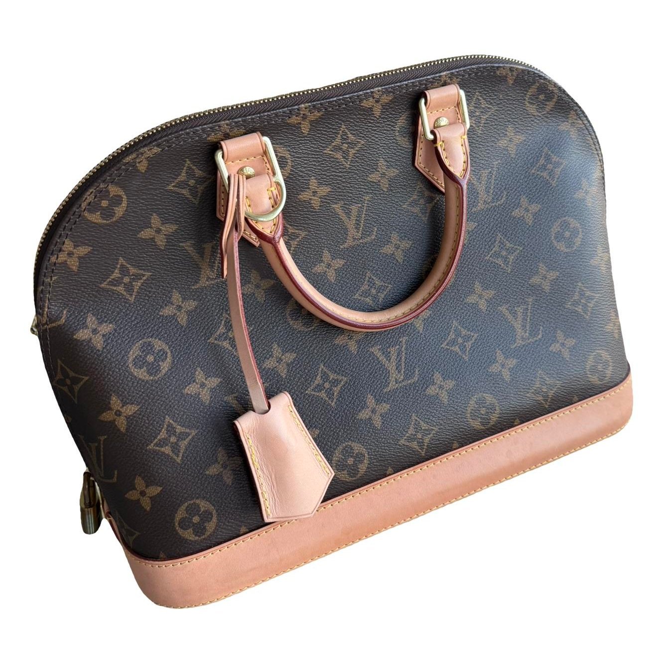 Alma leather handbag