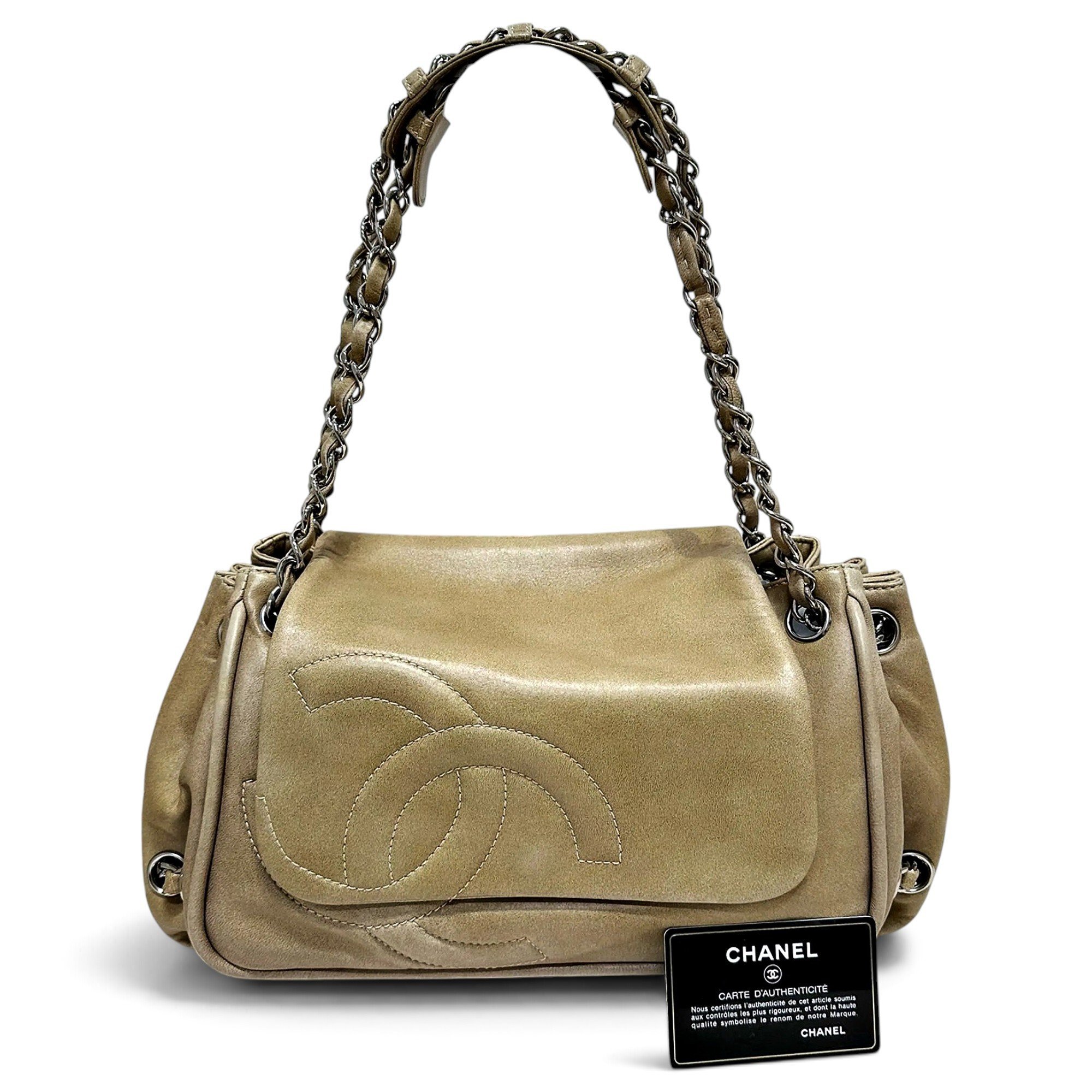Leather handbag