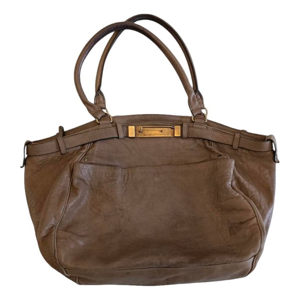 Leather handbag