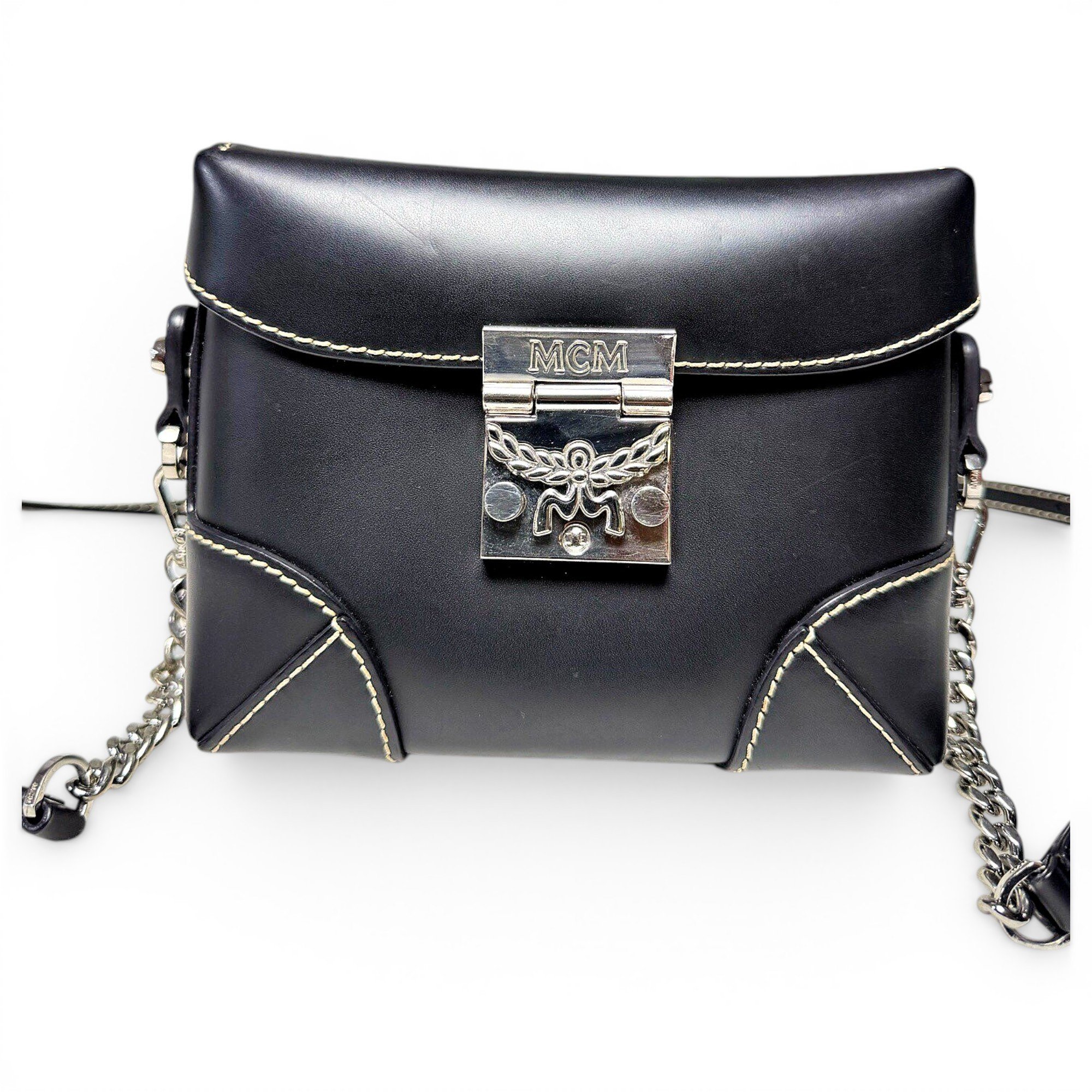 Leather handbag