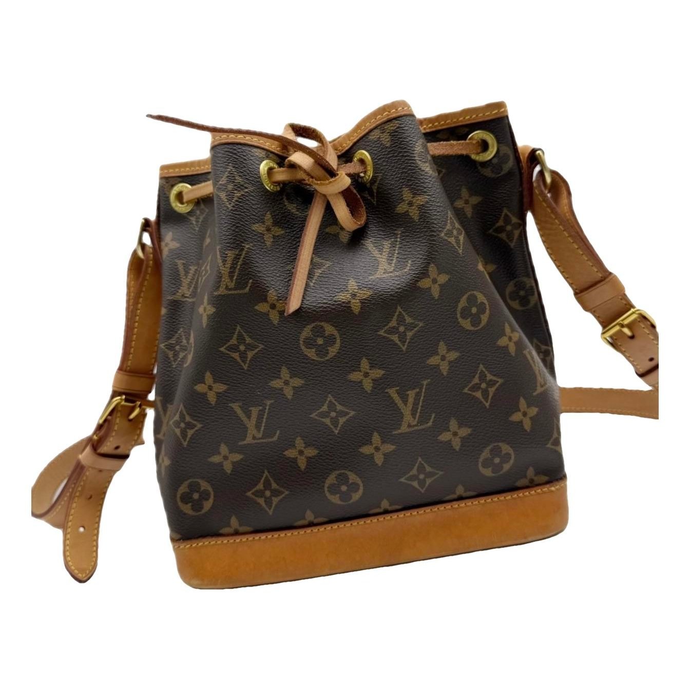 Nano Noé leather handbag