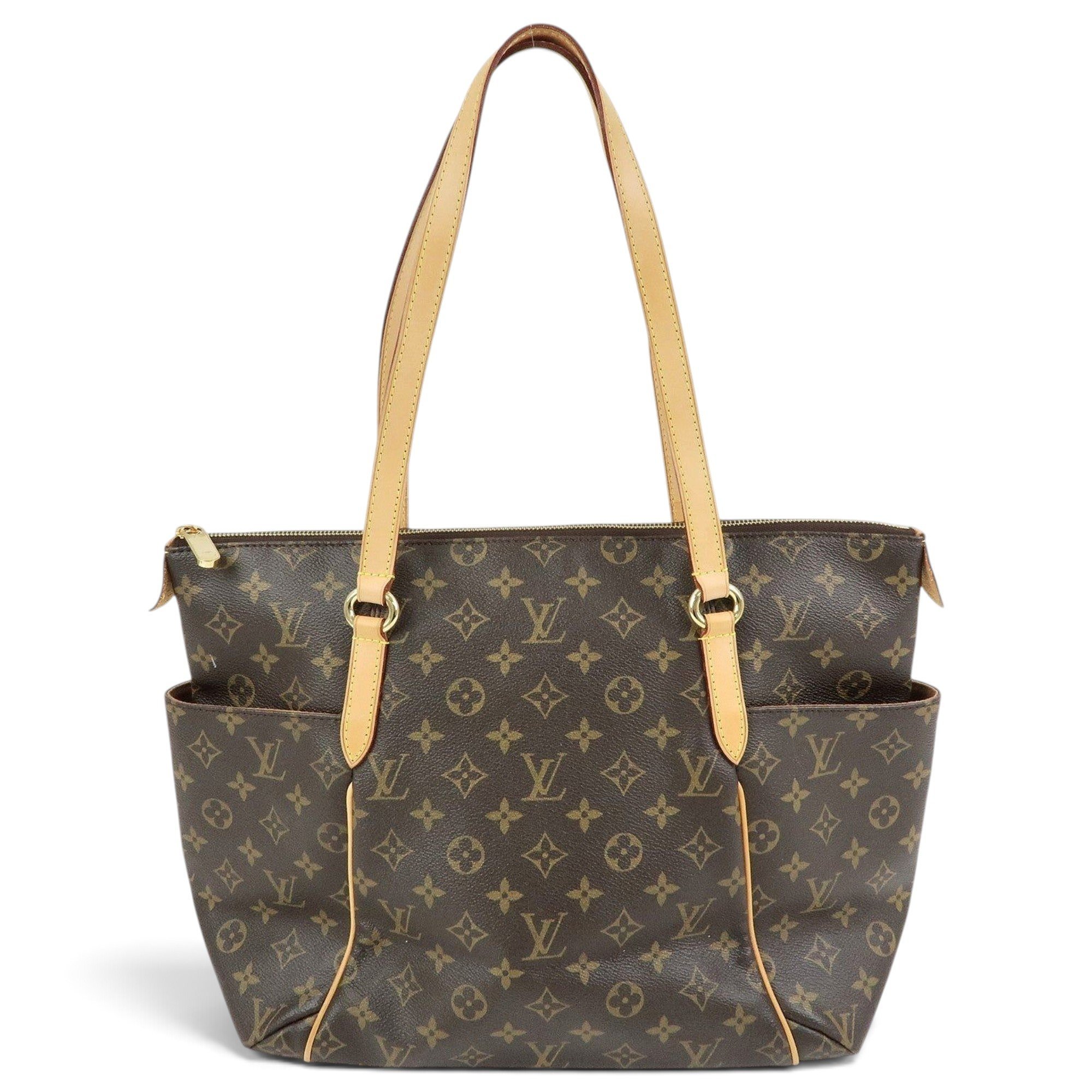 Totally leather tote