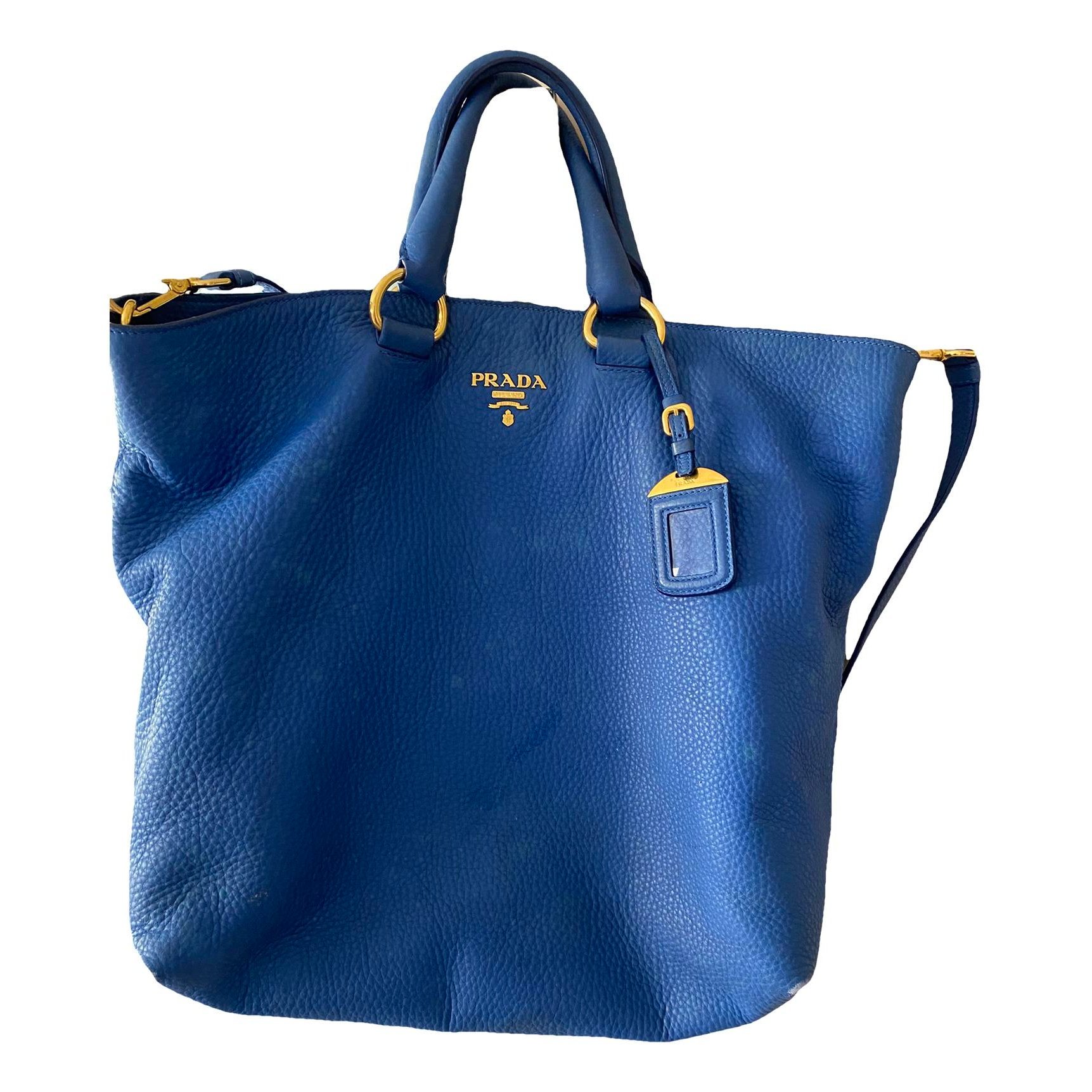 Leather tote