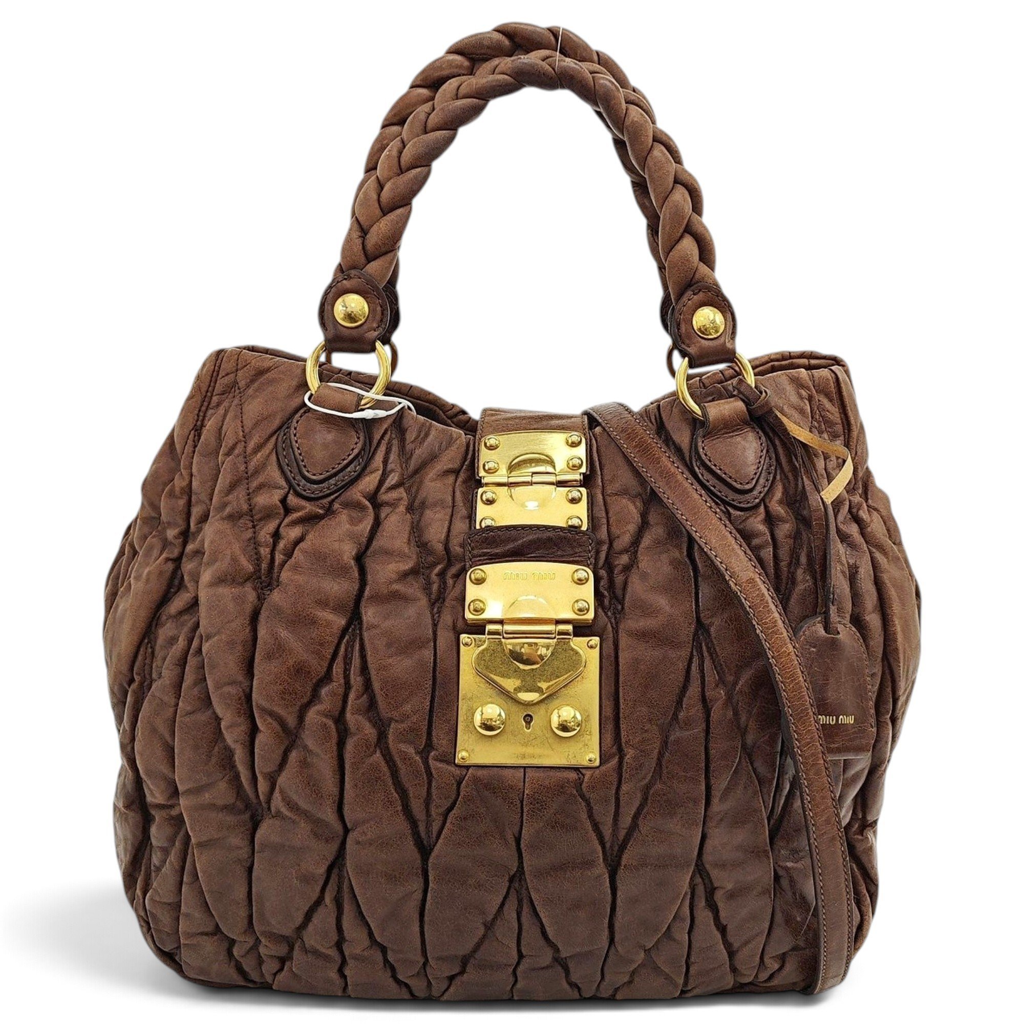 Leather handbag