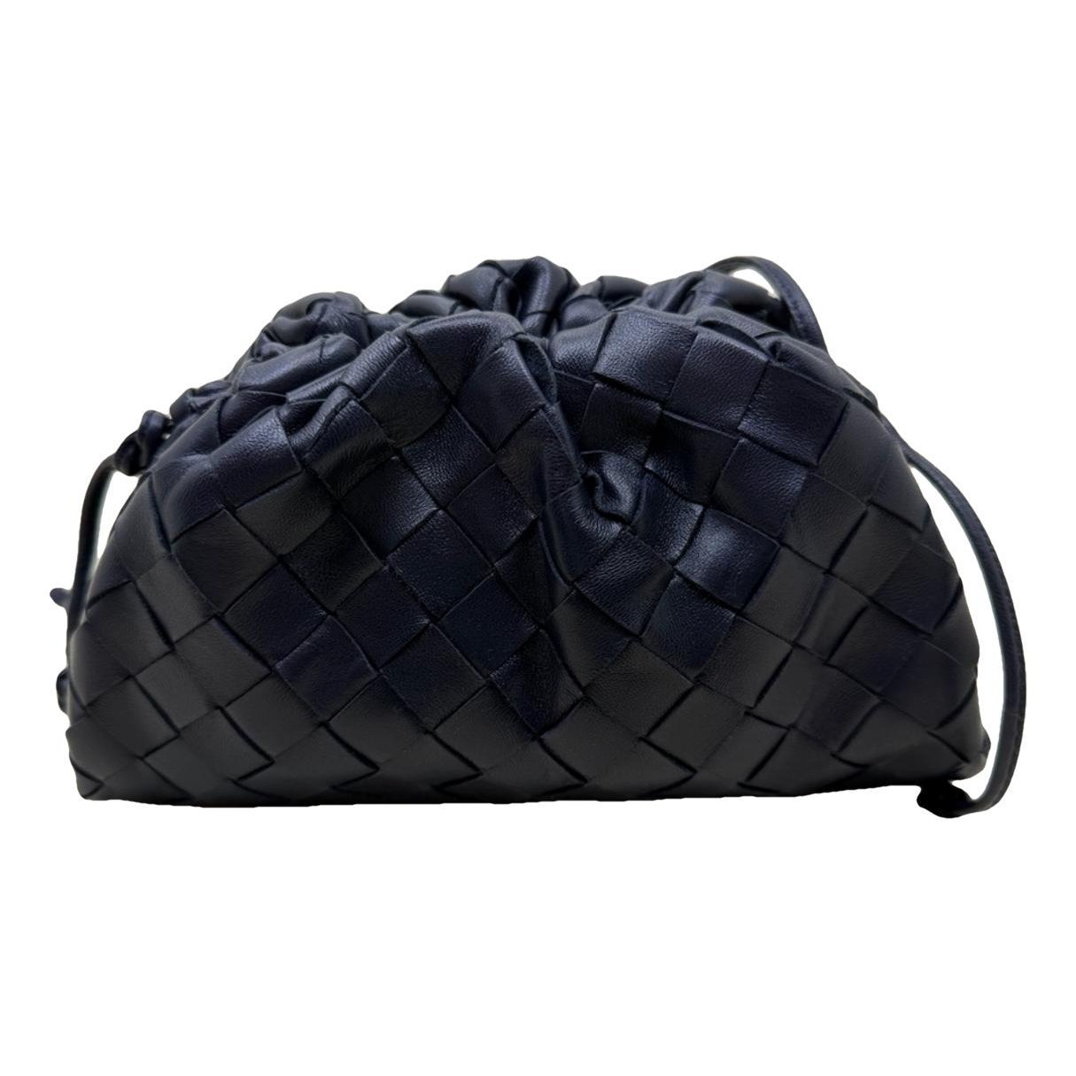 Pouch leather crossbody bag