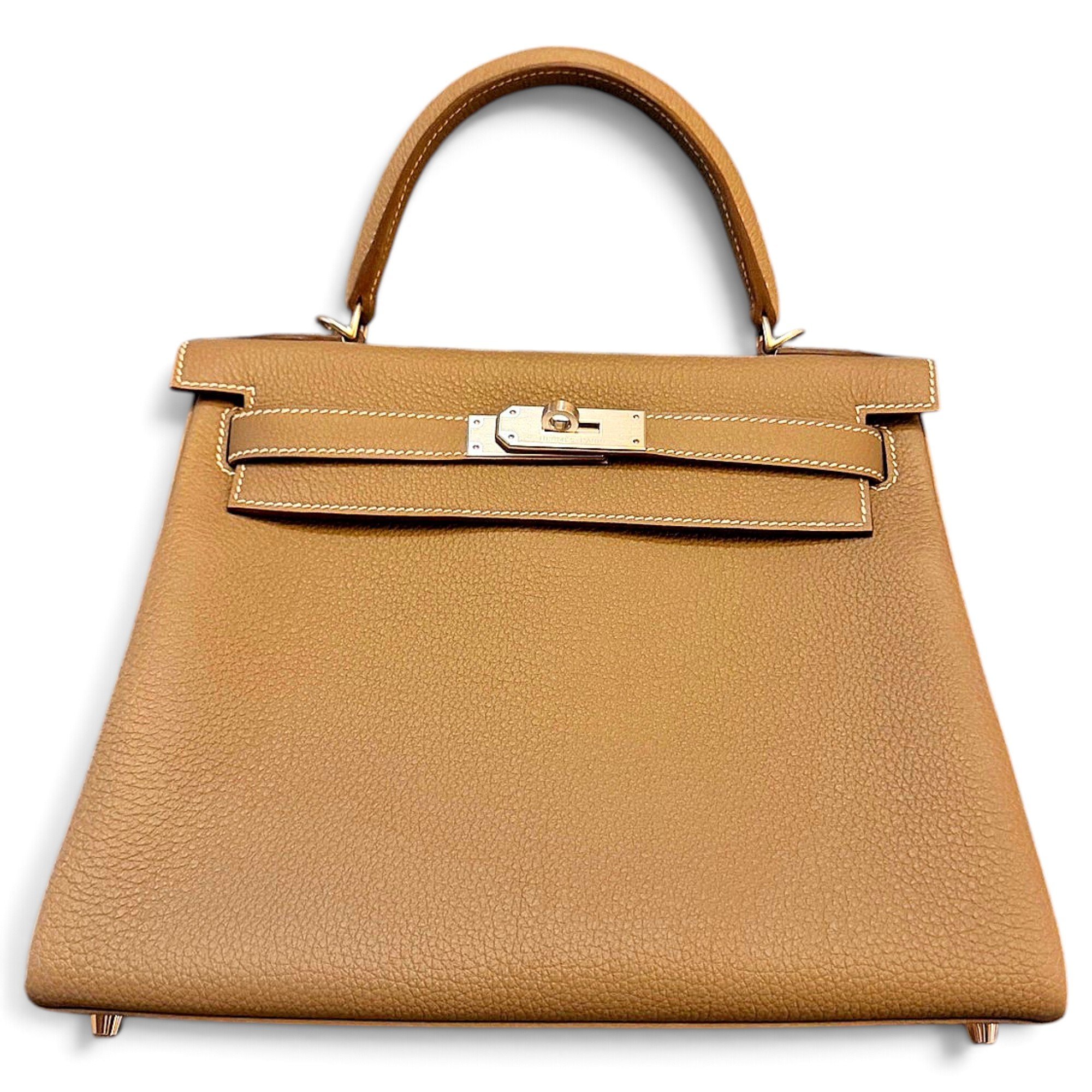 Kelly 28 leather handbag