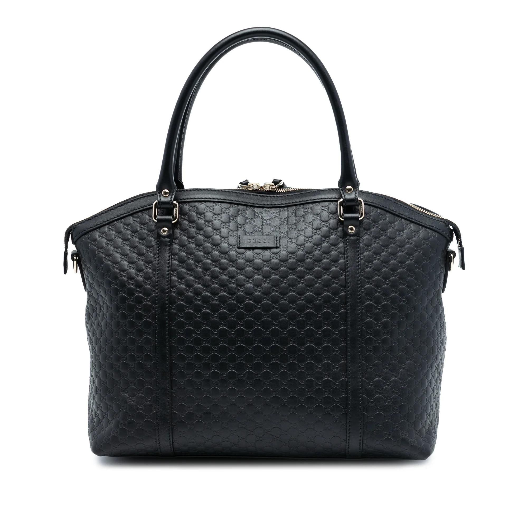 Dôme leather satchel