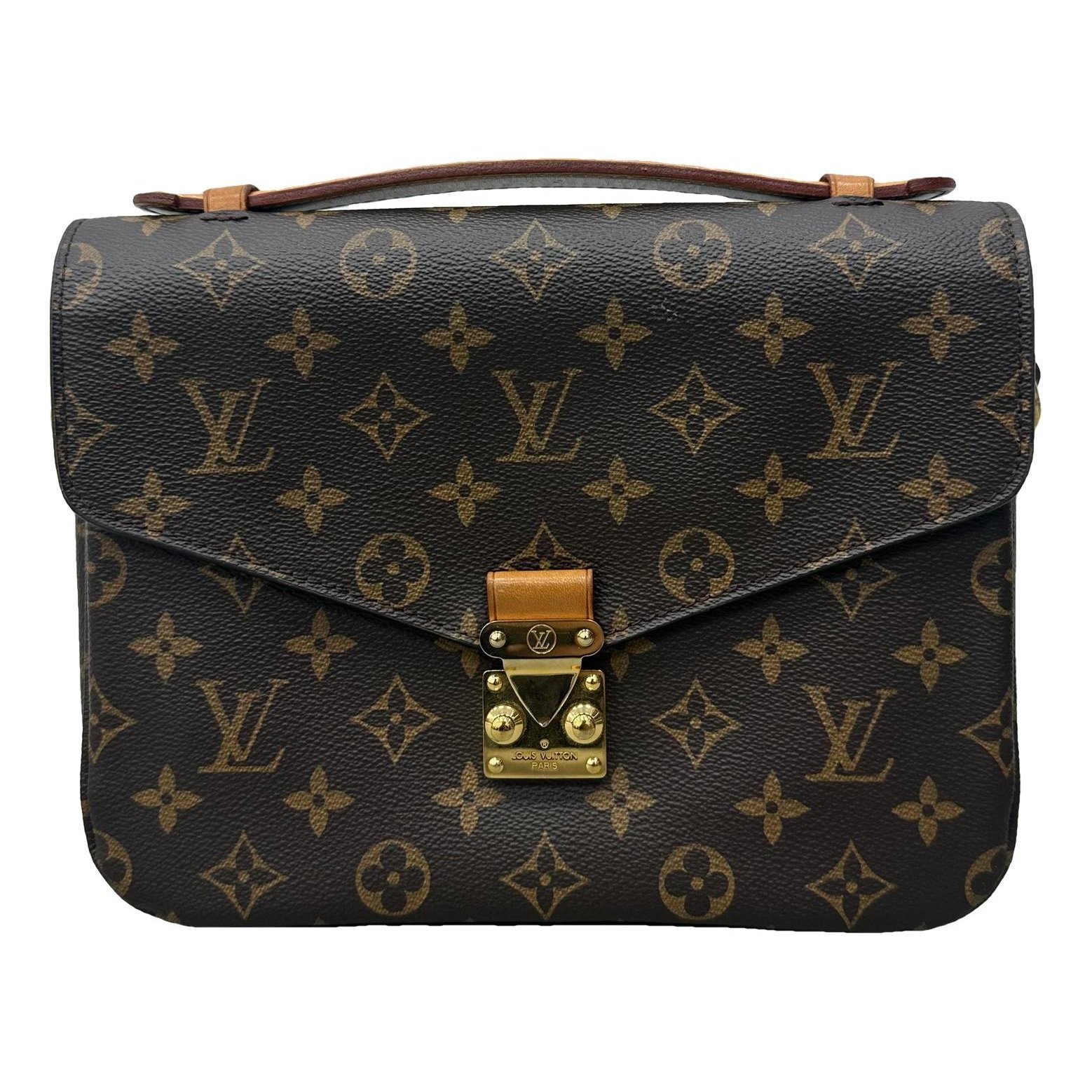 Metis leather handbag