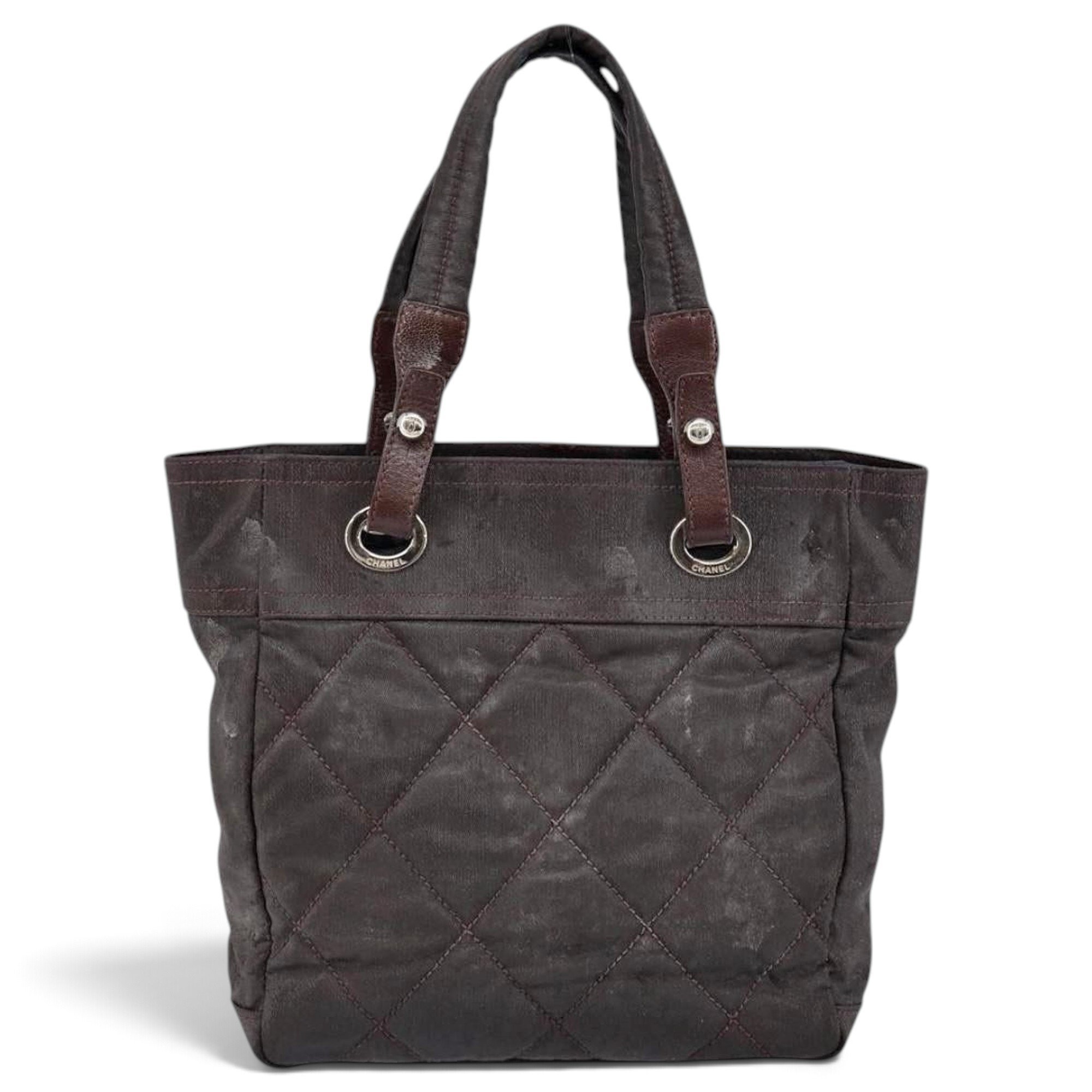 Paris-Biarritz leather tote