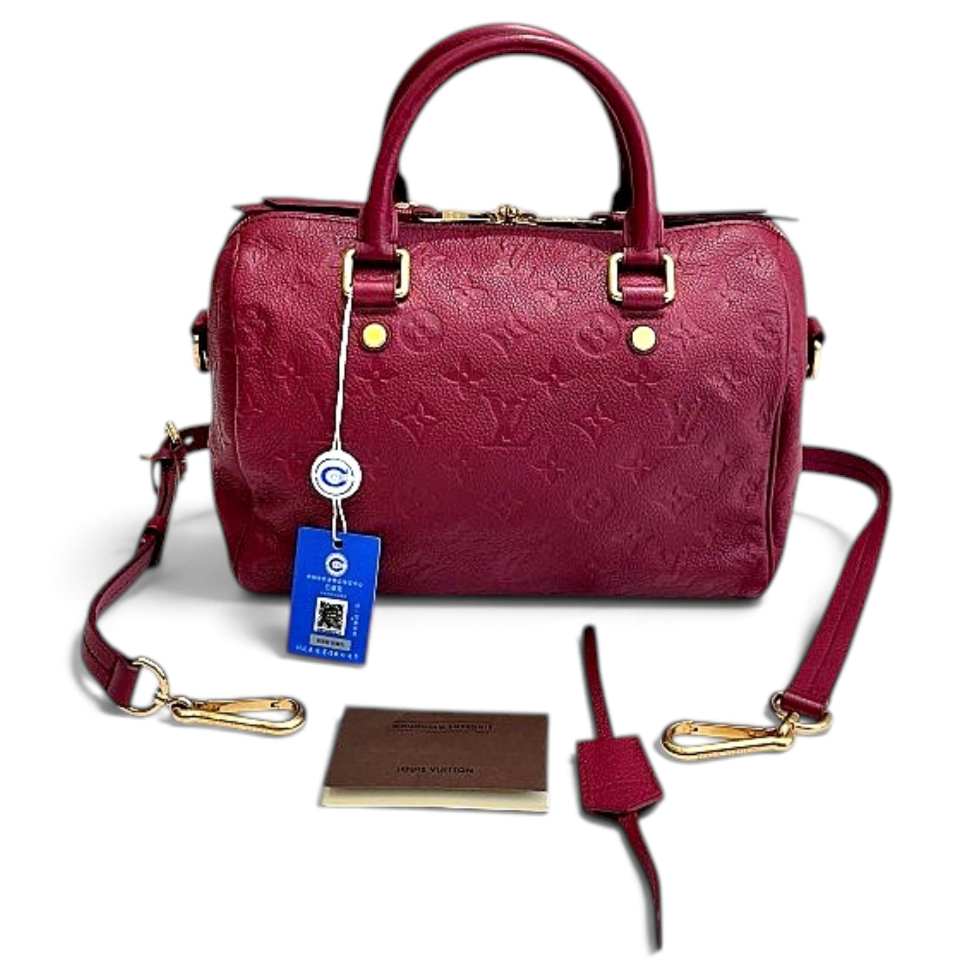Speedy Bandoulière leather handbag