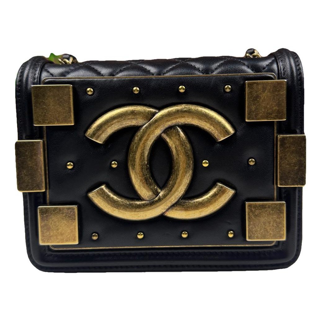 Boy leather crossbody bag