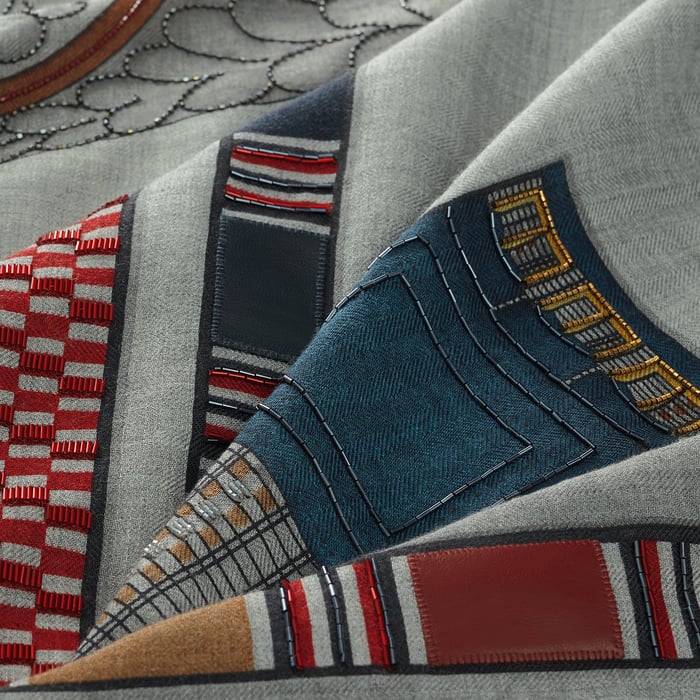 Lettres Equestres Shawl 140